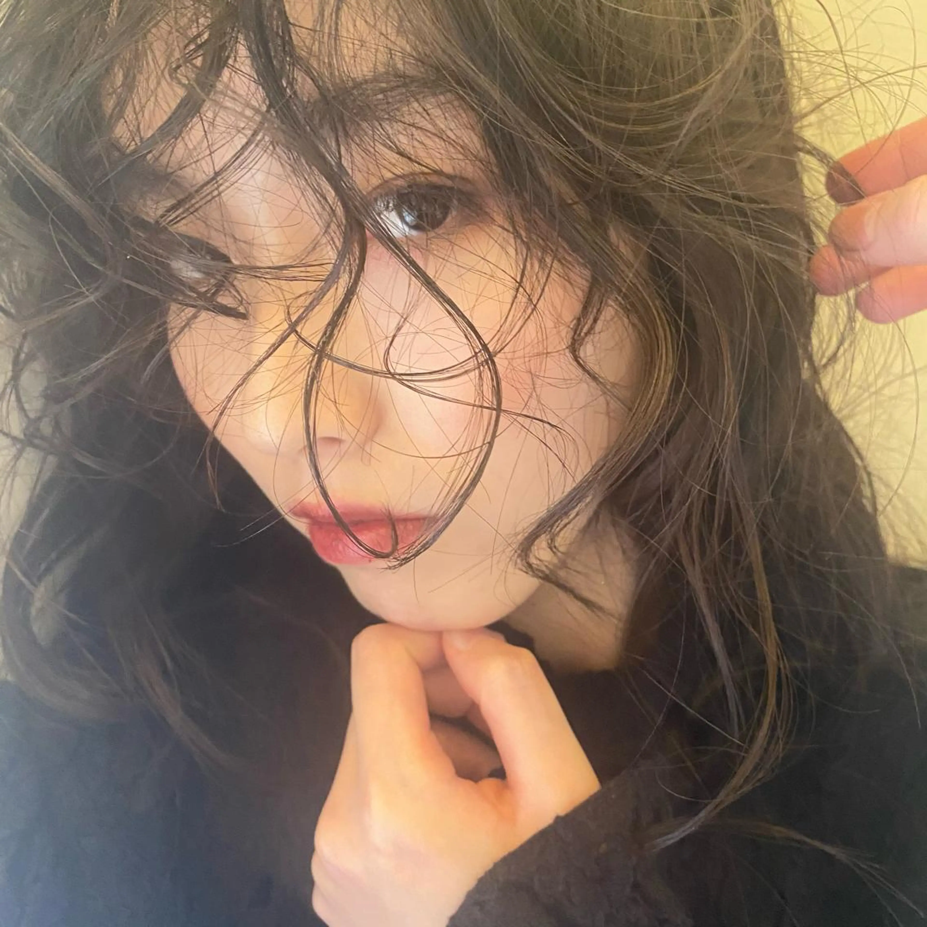 ロング カラー パーマ 🦮shiori アイドルオタク🦮のヘアスタイル