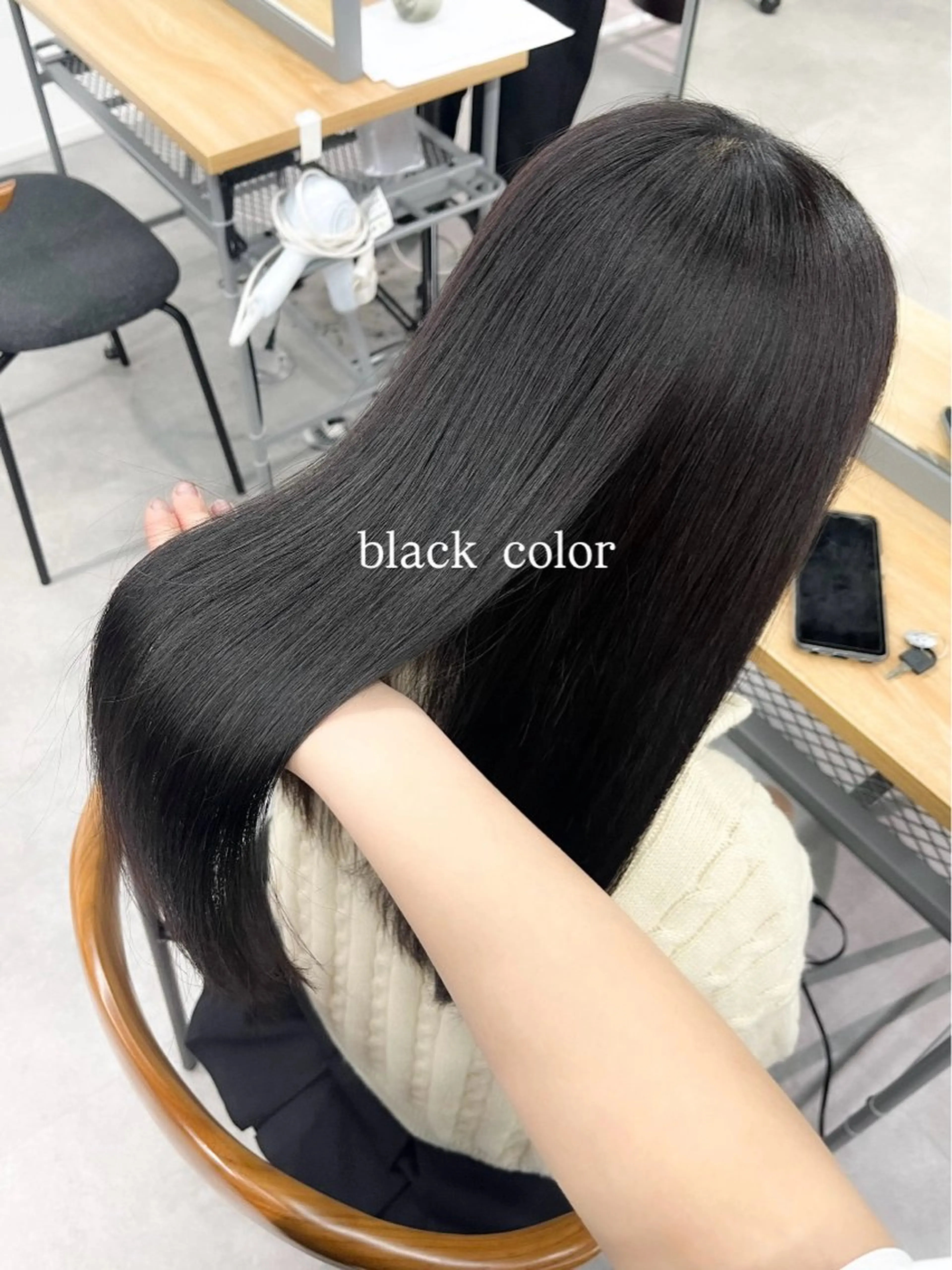 ロング カラー Londespoir所属・川畑 あやかのヘアスタイル