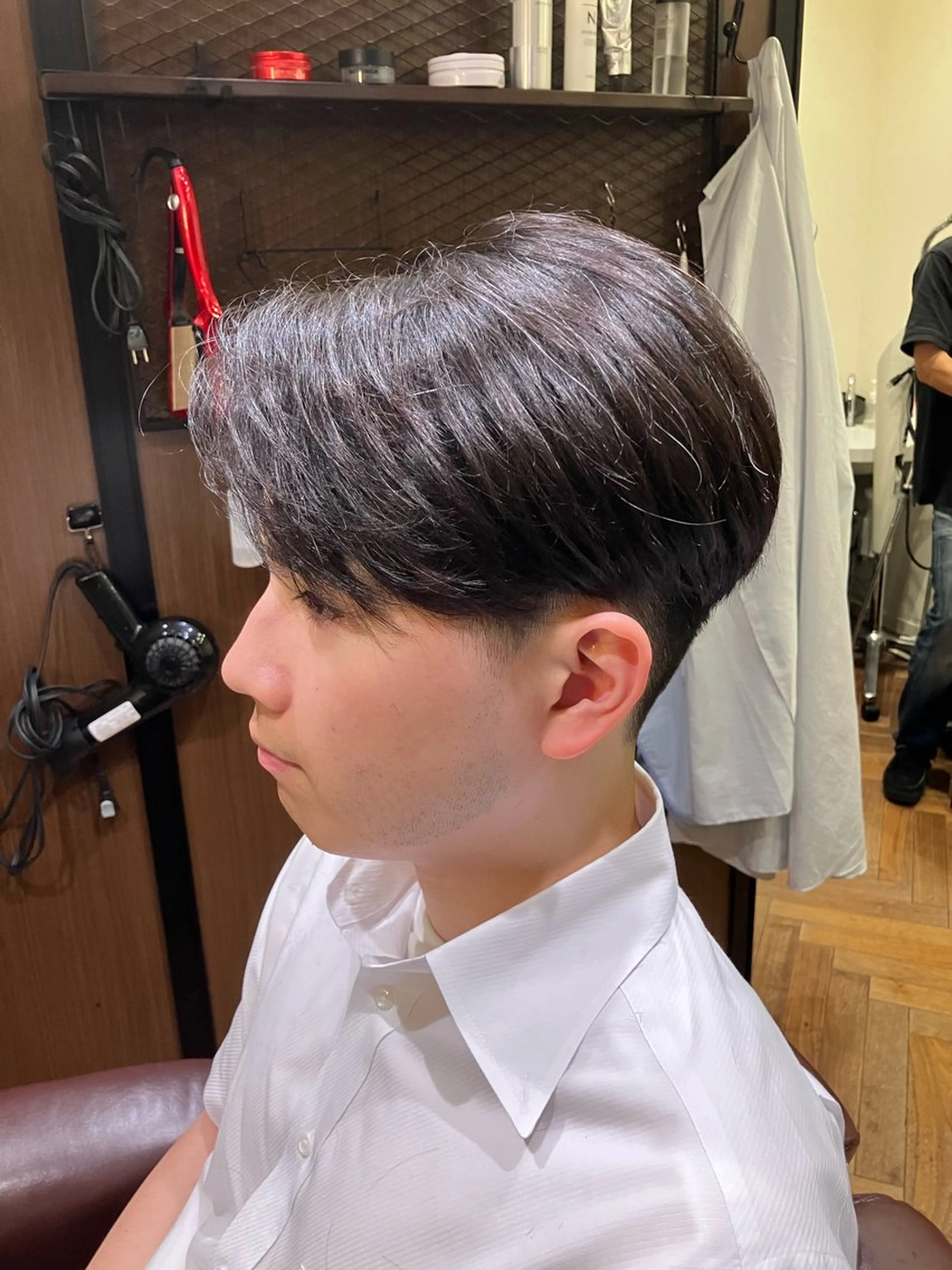 ショート メンズ 刈り上げ ショートヘア メンズ/ケアパーマ /hayashiのヘアスタイル