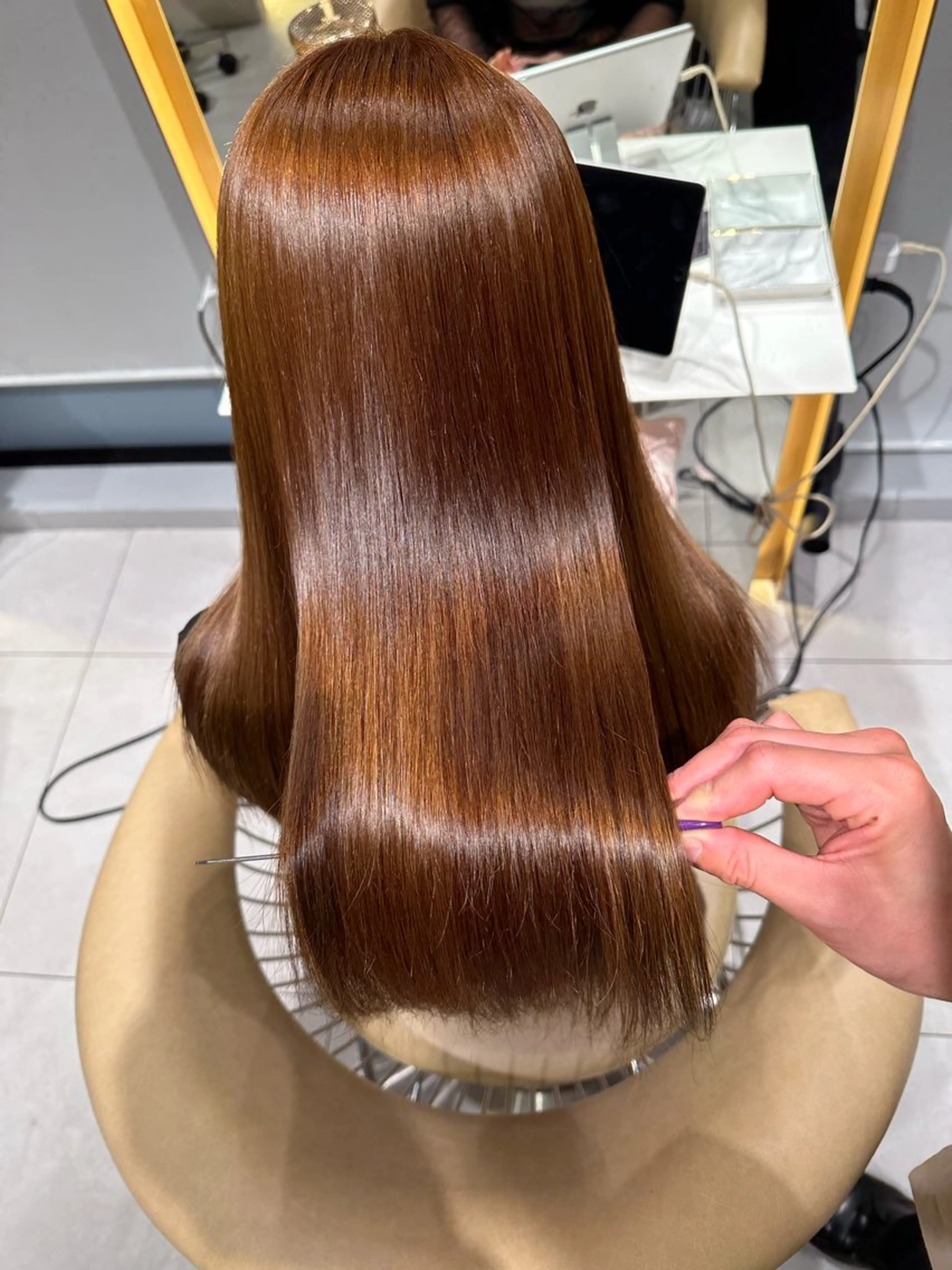 ロング 🍒楓🍒北九州1 艶カラー作る人🎨のヘアスタイル