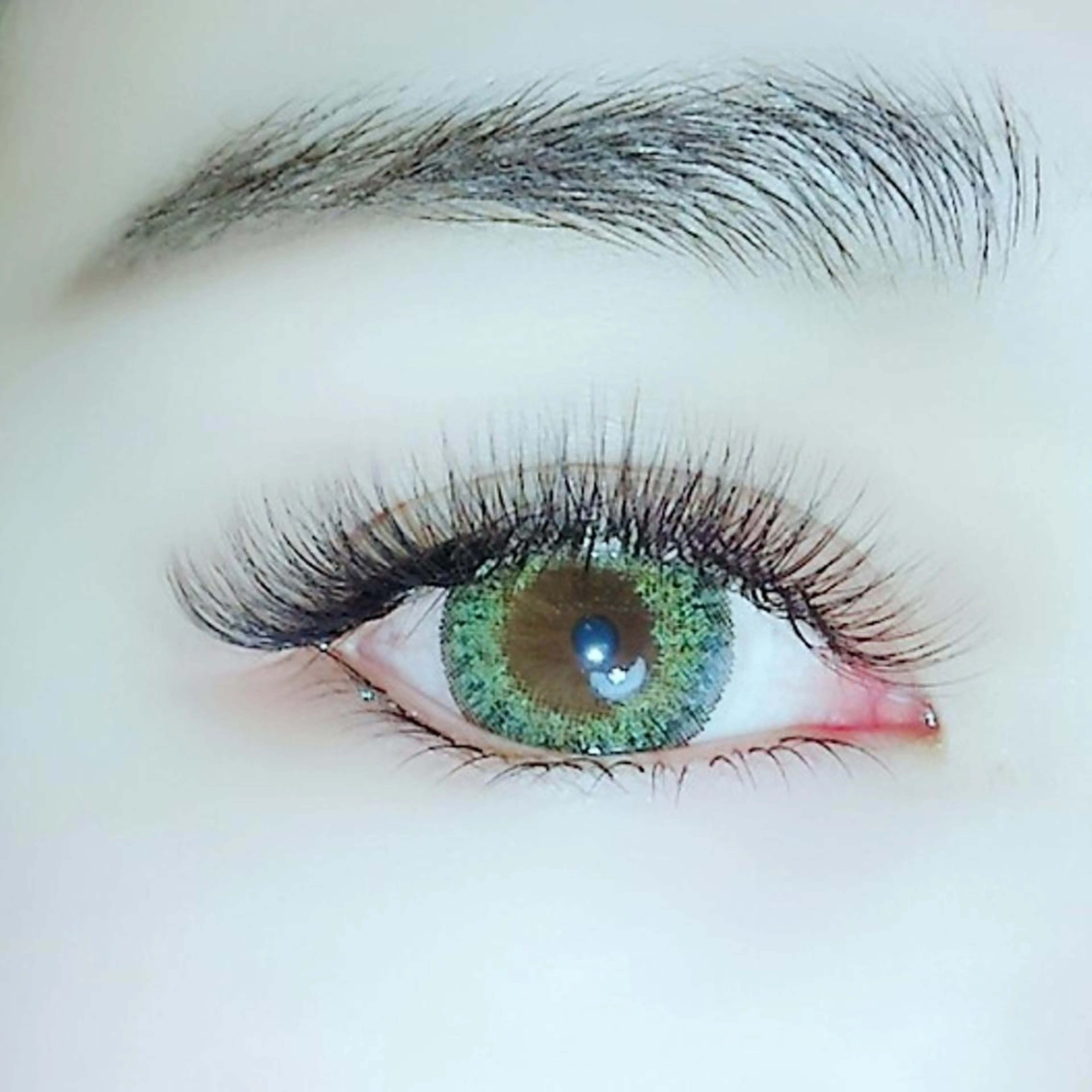 マツエク・マツパ Cカール ゴージャス Jカール 下まつげエクステ マツエク Rouge ・ K  　のマツエク・マツパデザイン