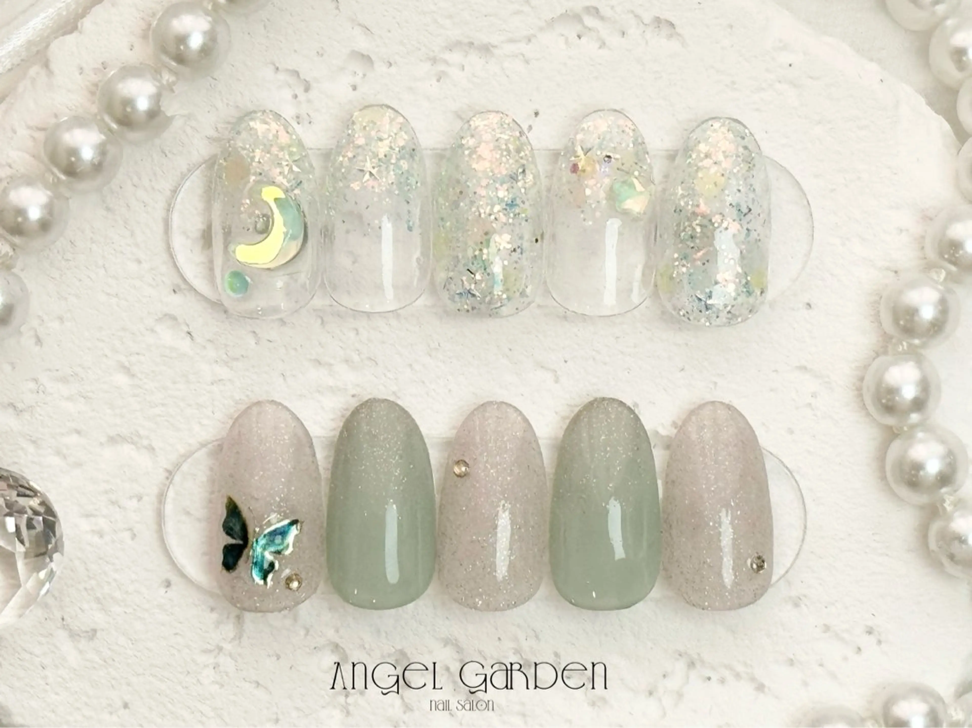 ネイル ハンドネイル Angel Gardenのネイルデザイン