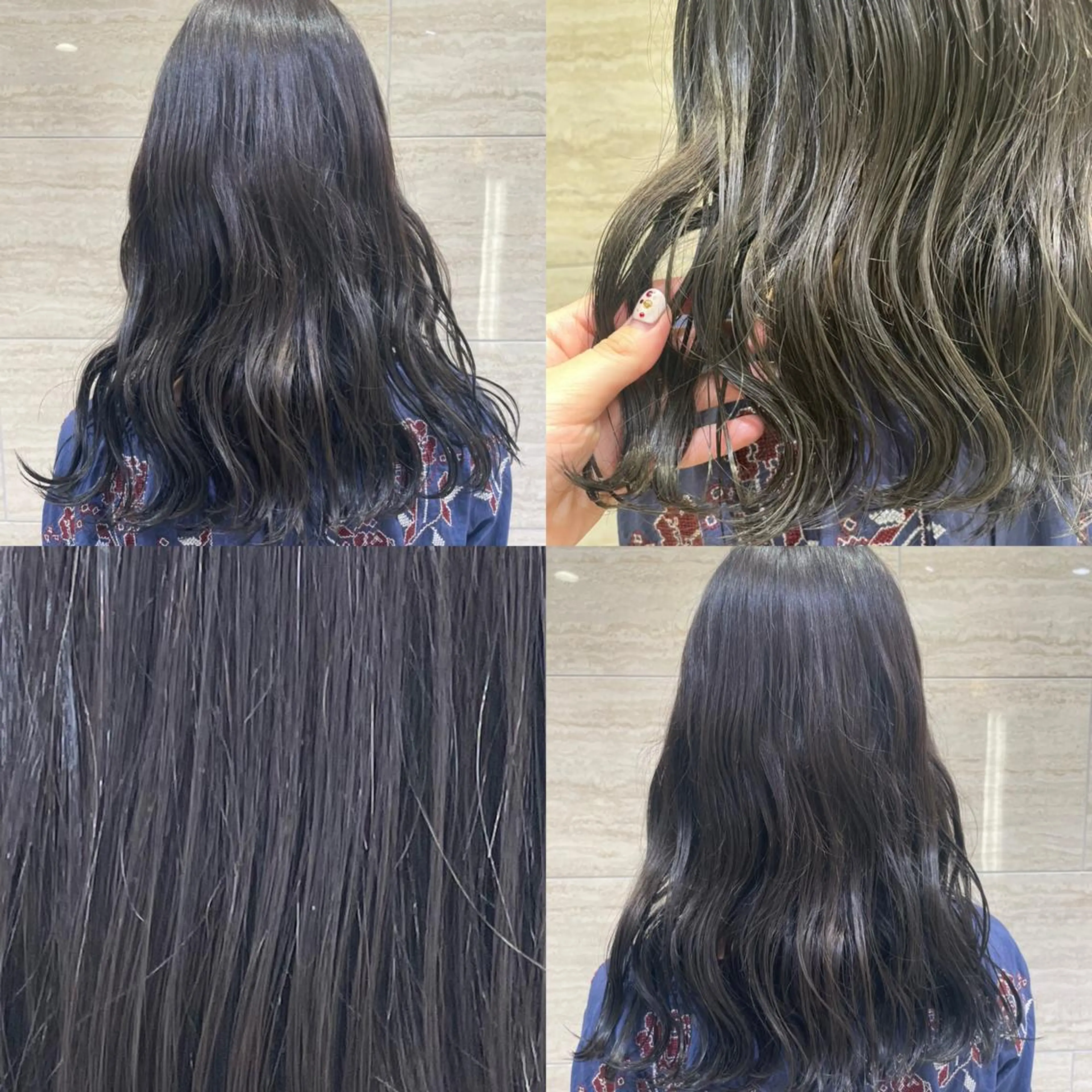 セミロング カラー 透明感カラー 似合わせカット コノミ/ アイリスト まつパ/大船 鎌倉のマツエク・マツパデザイン