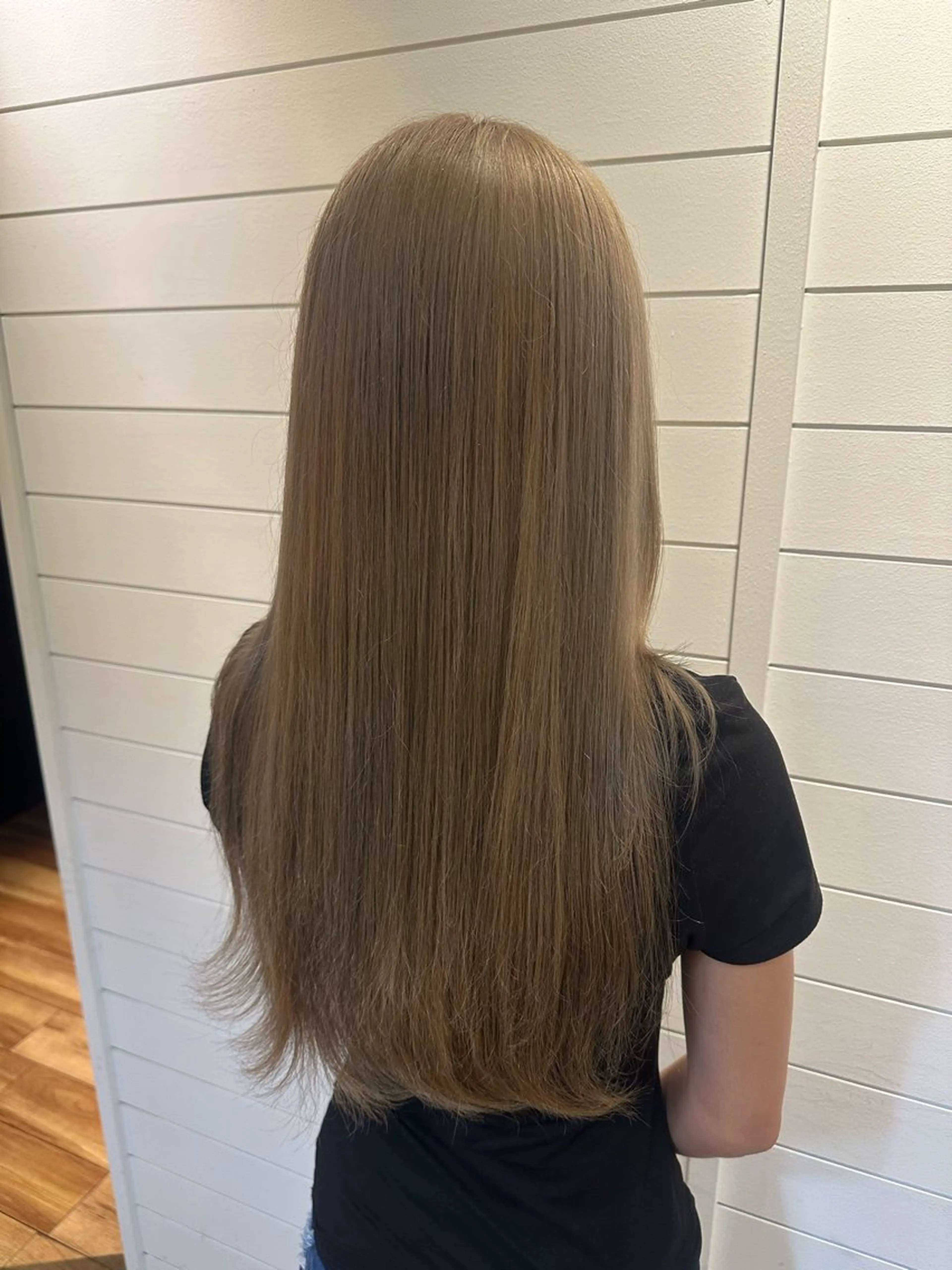 ロング カラー ブリーチカラー/ 透明感/aika¨̮のヘアスタイル