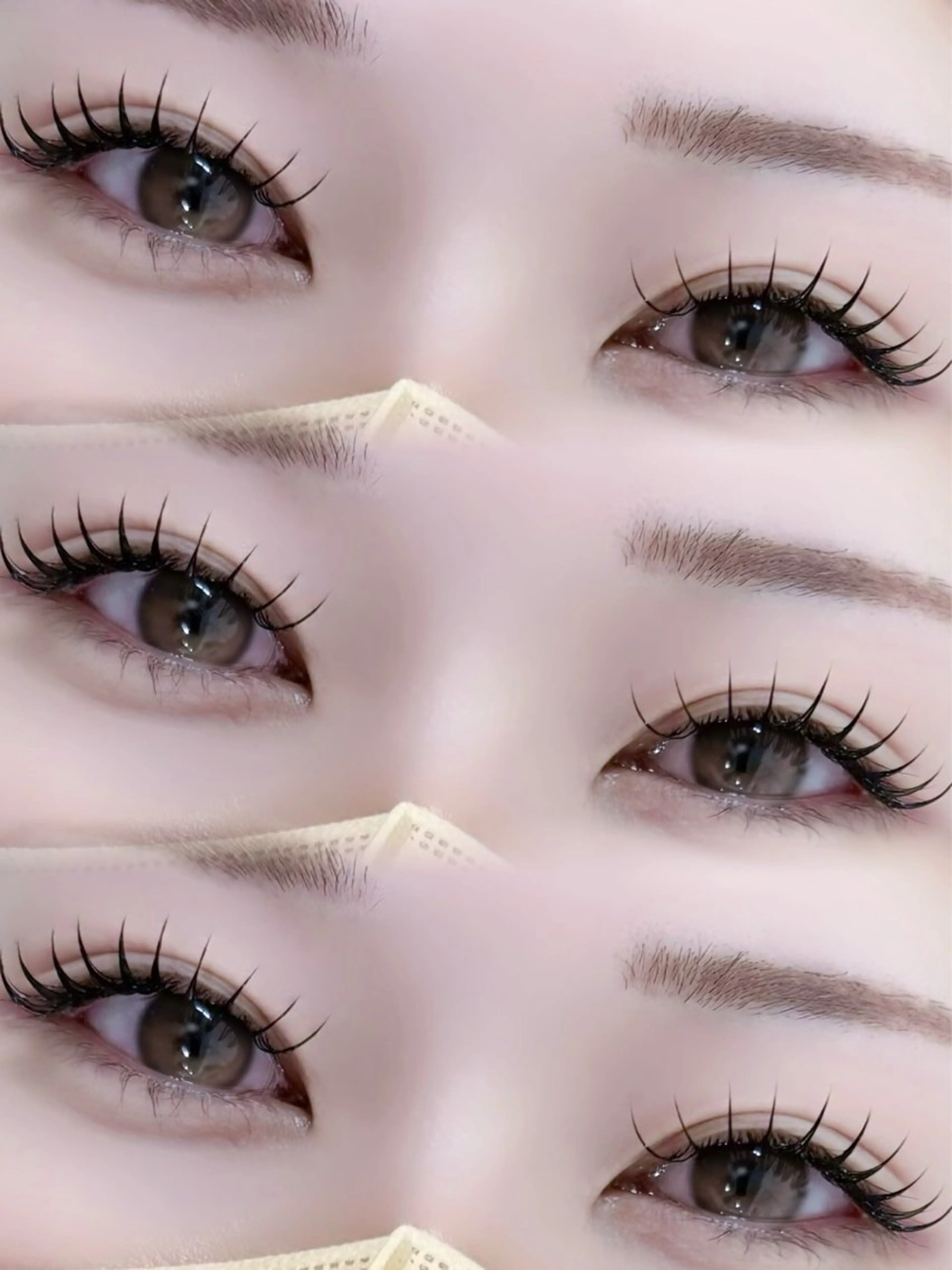 マツエク・マツパ eye＋nano所属・韓国風束感まつ毛🩵 Nozomiのマツエク・マツパデザイン