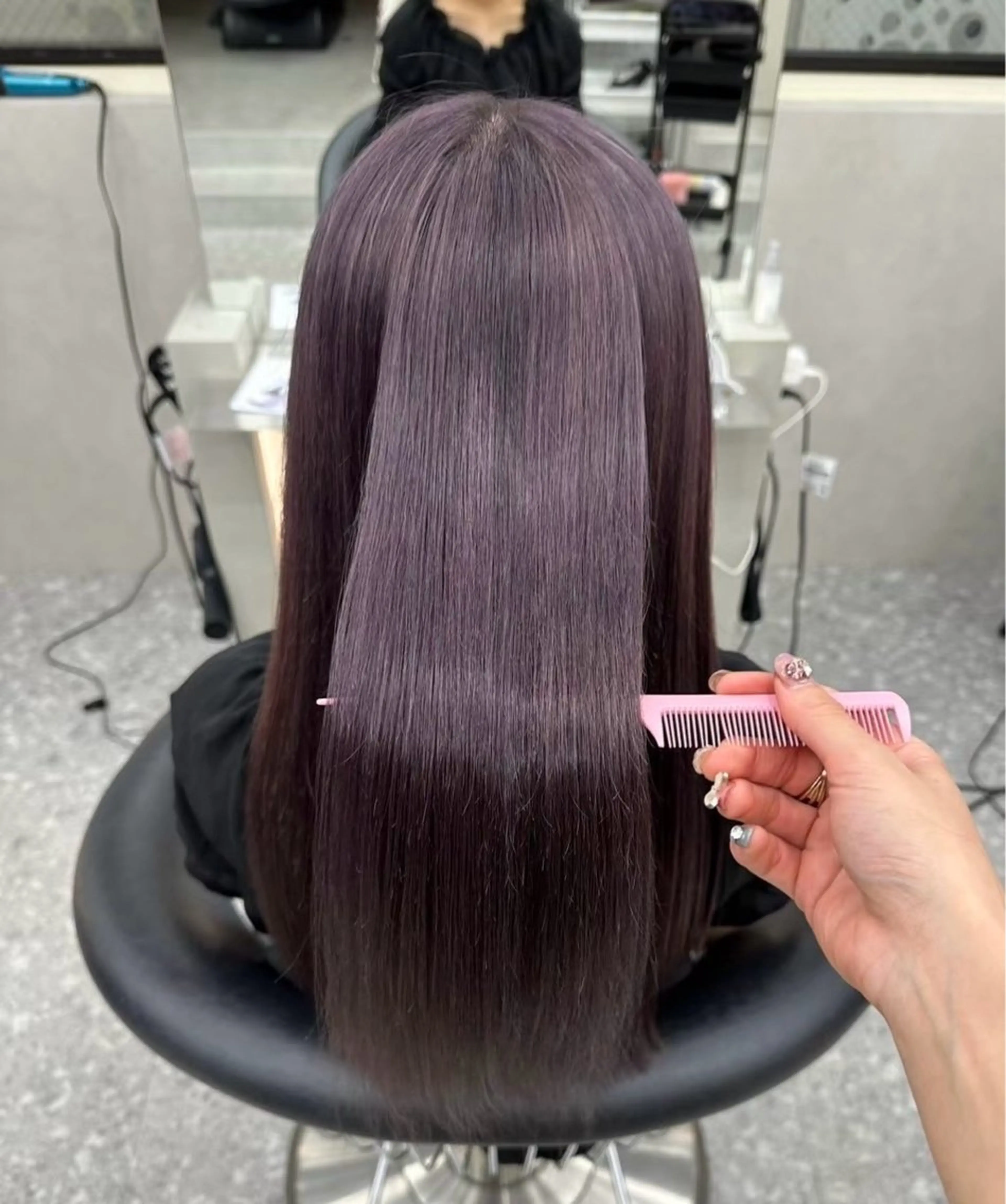 ロング 縮毛矯正 🎀リオ🎀 /暖色カラーのヘアスタイル