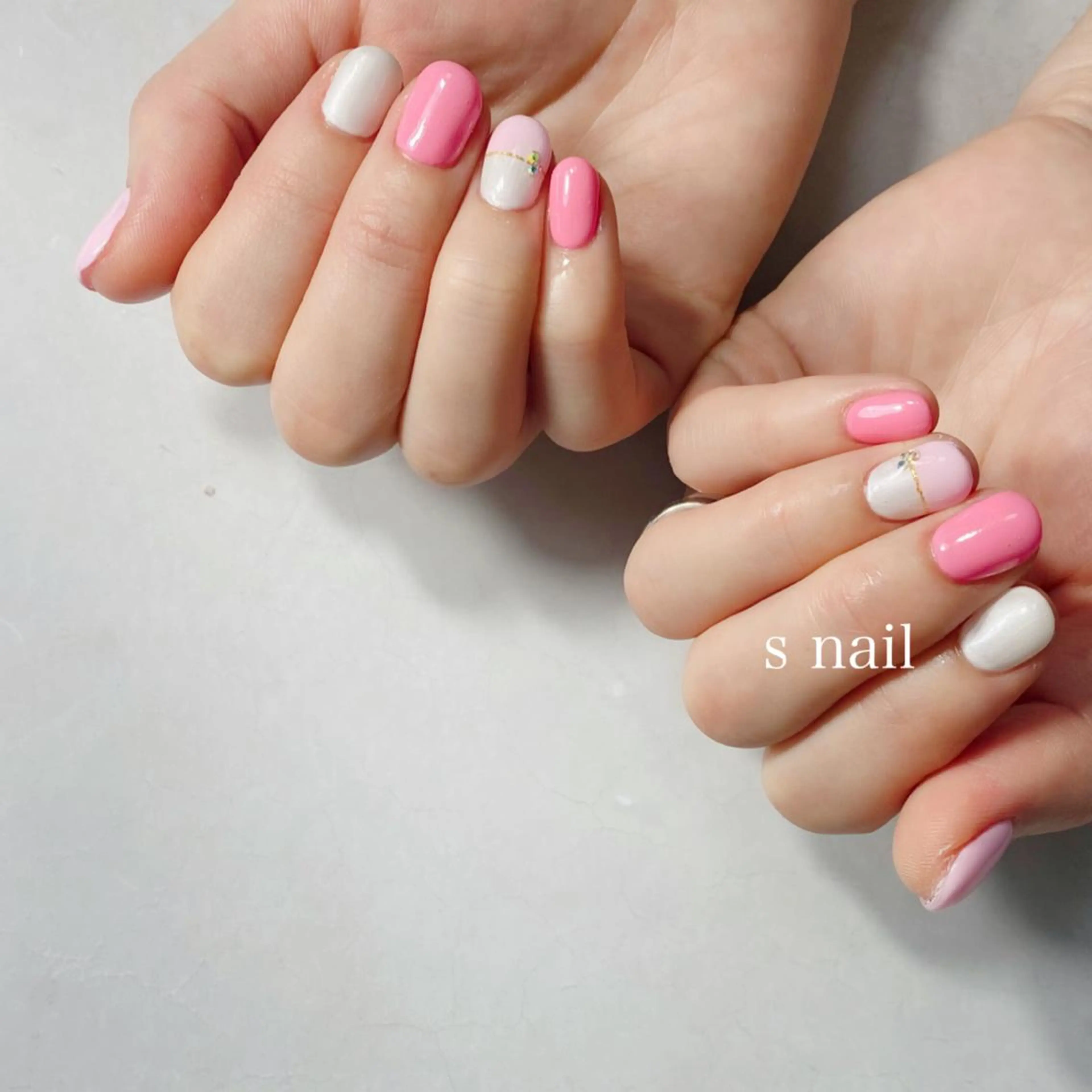 ネイル ハンドネイル s nail さとよしみゆきのネイルデザイン