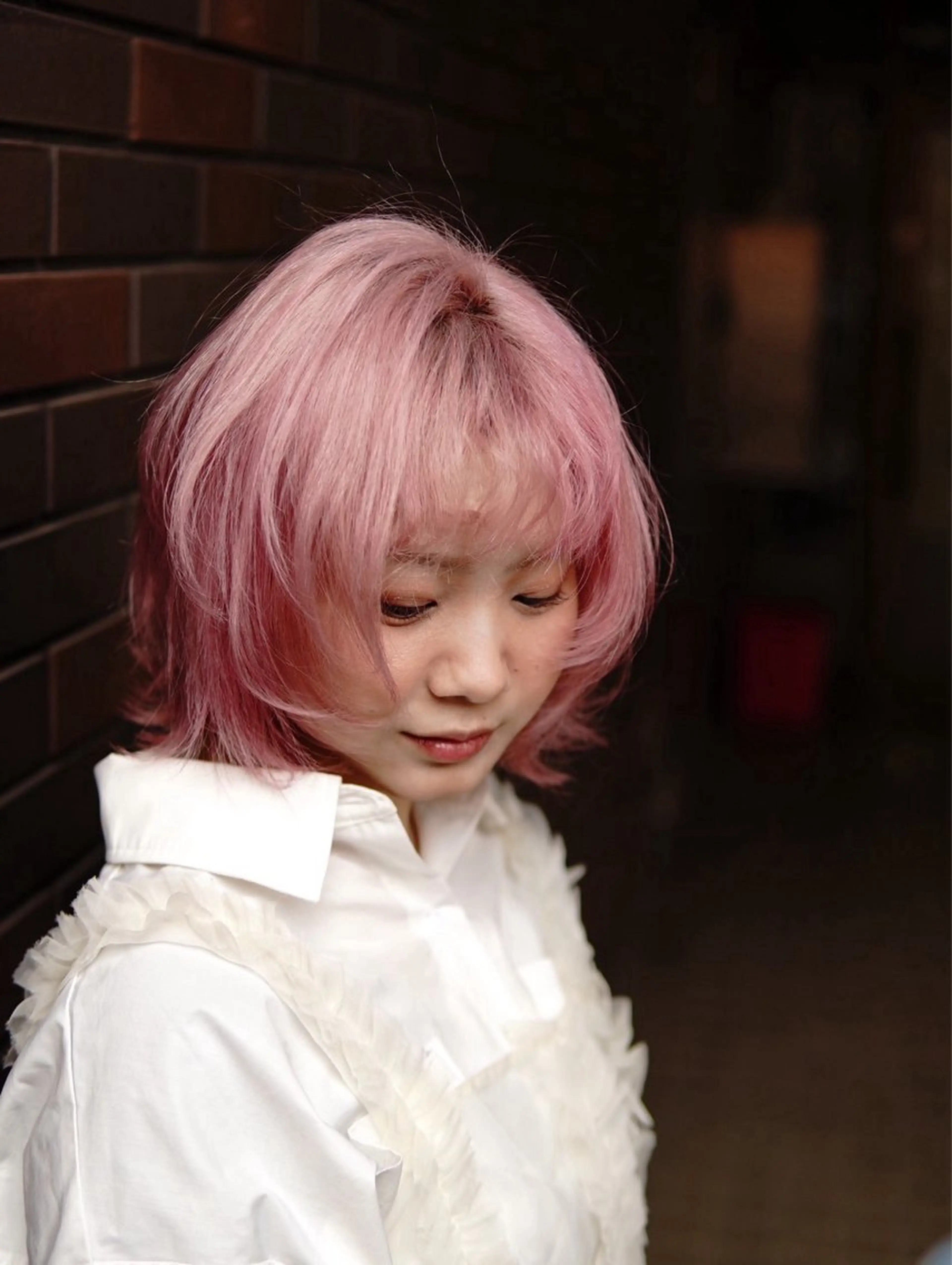 【🤍ブリーチ＋カラーカットなし）🤍】の写真