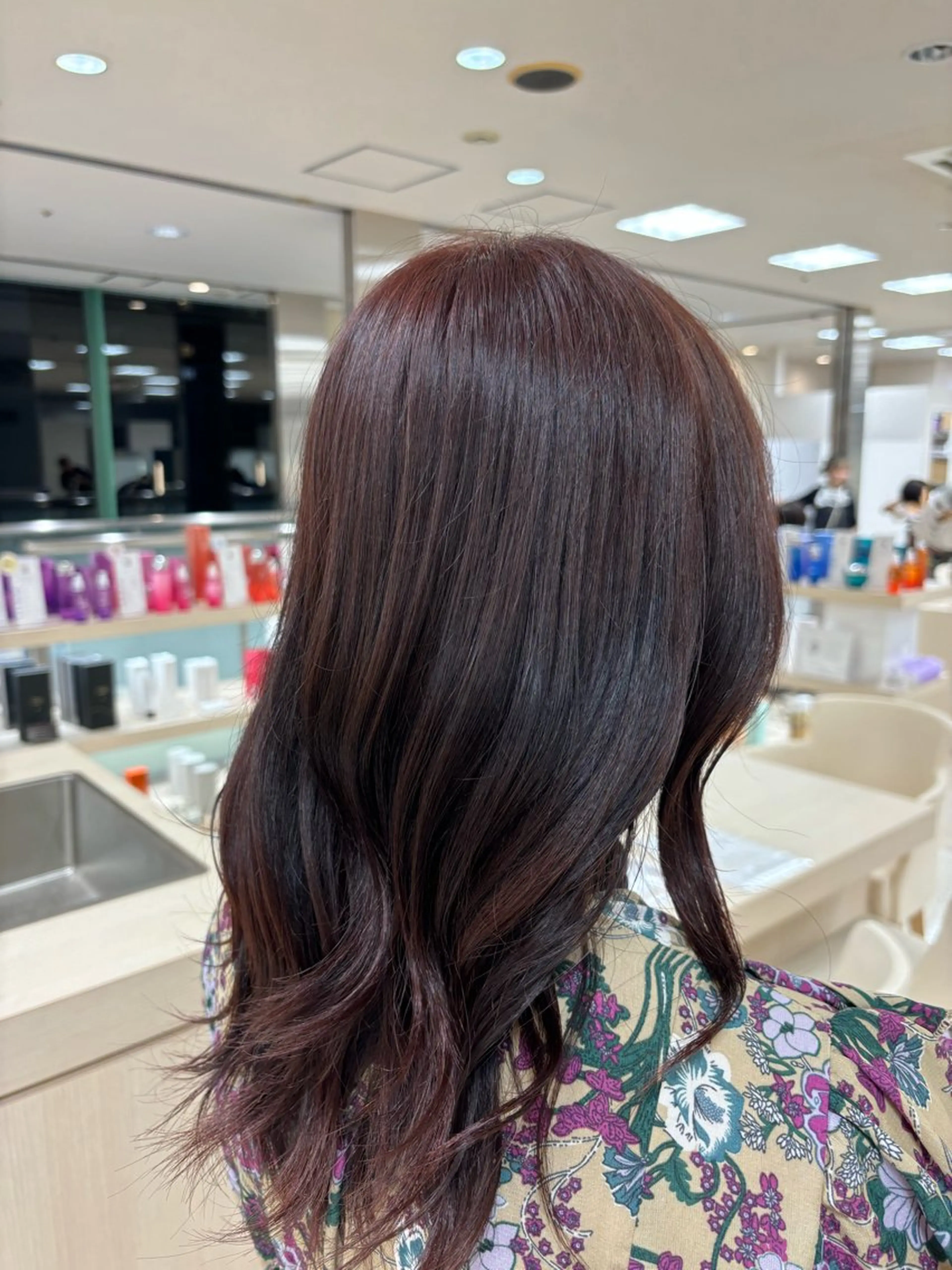 カラー 🎀暖色カラー/透明 感カラー/ひな🎀のヘアスタイル