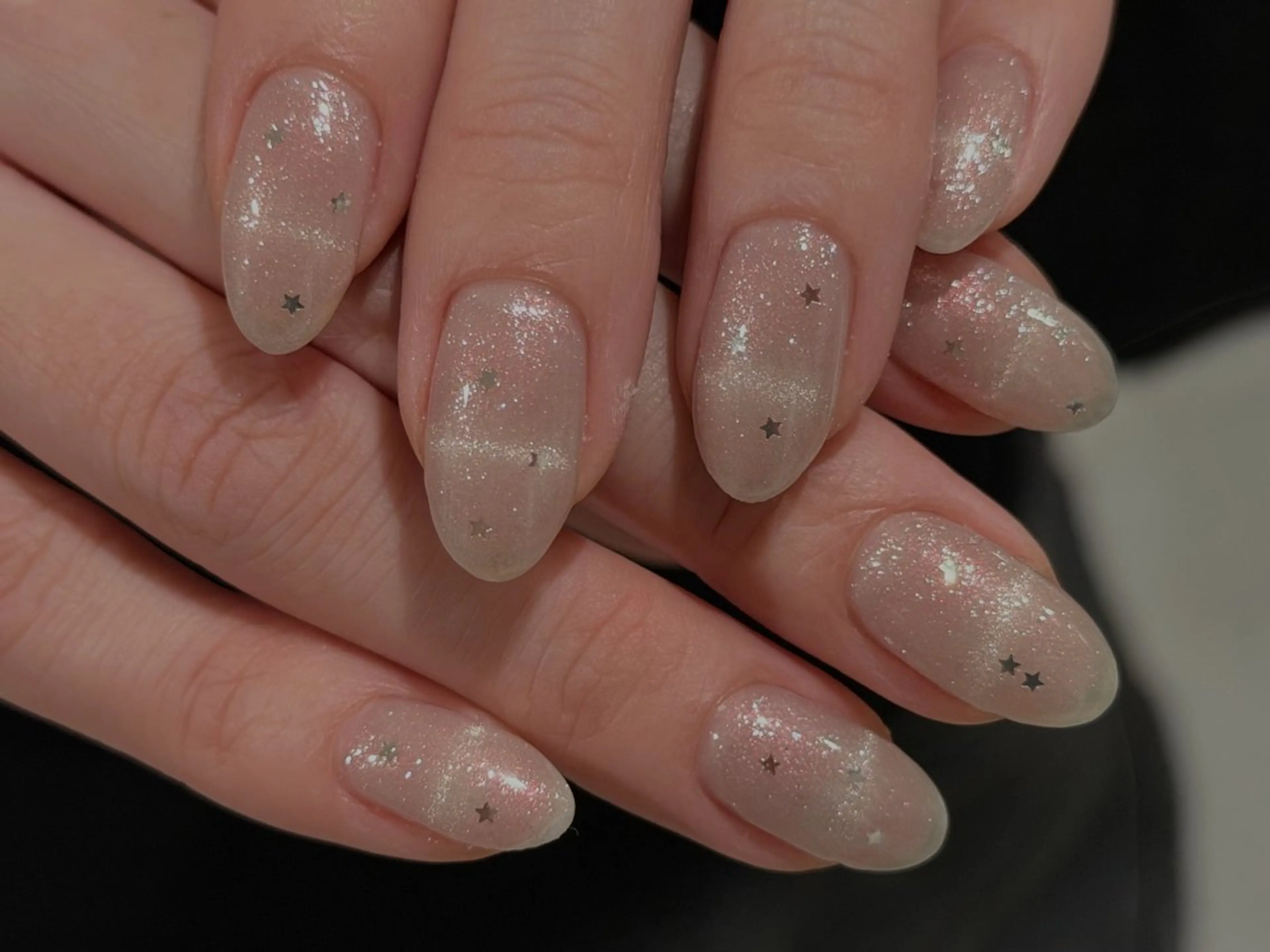 ネイル ラメ(グリッター) ハンドネイル ANOVA所属・ANOVA アノヴァのネイルデザイン