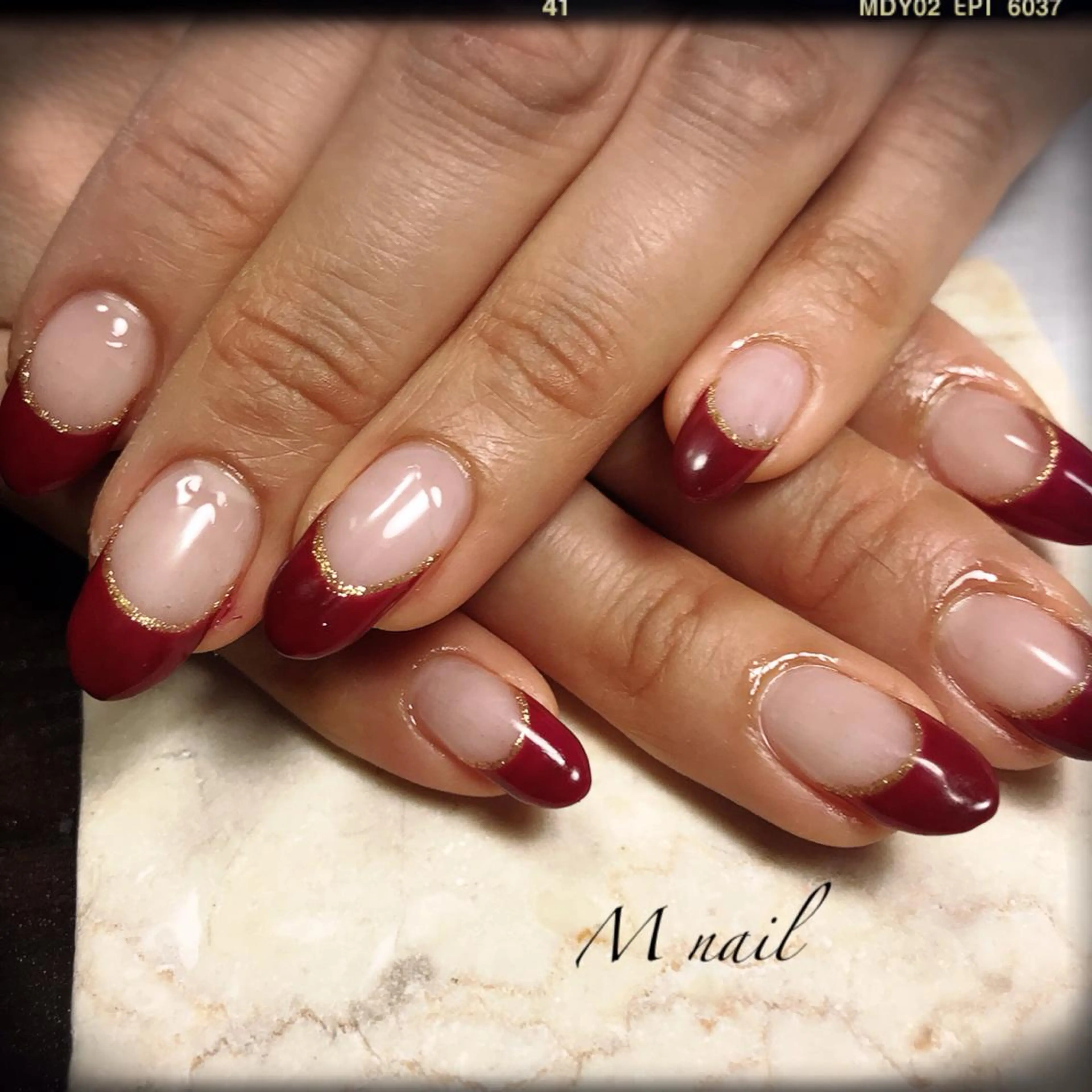 ネイル 長さ出し ジェルネイル スカルプネイル M nail 市原市ちはら台のネイルデザイン