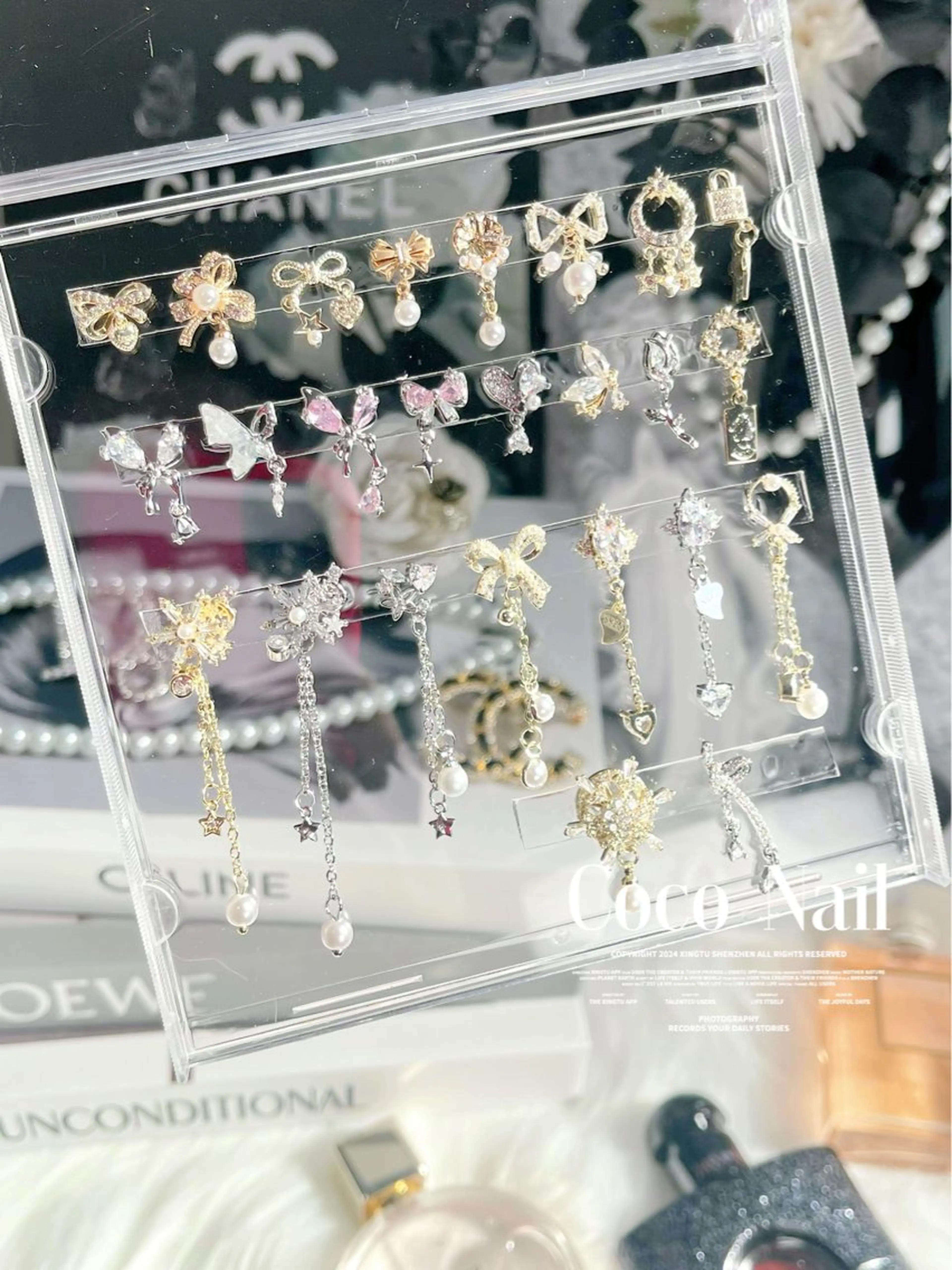 ネイル ストーンネイル Nail Studio 331のネイルデザイン