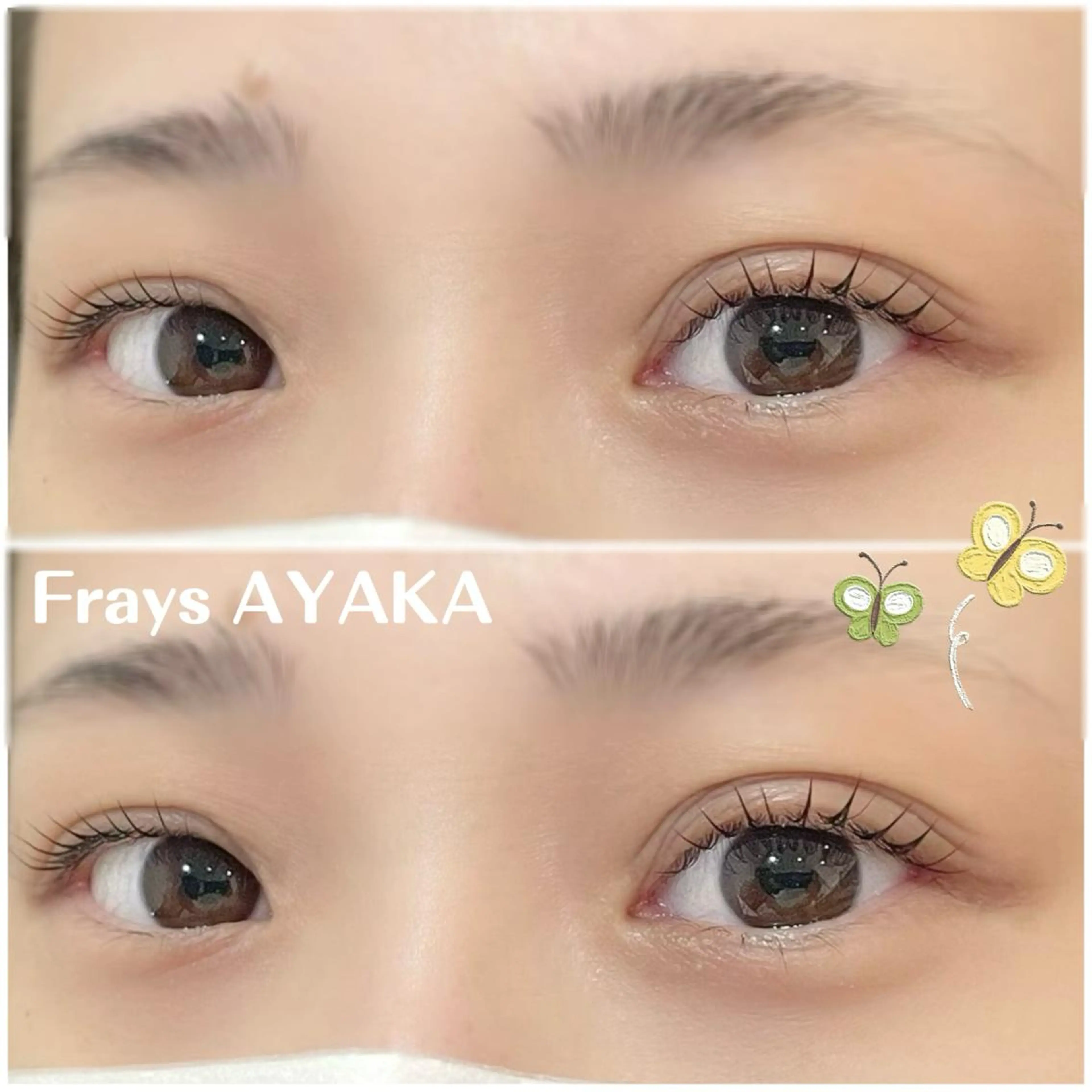 マツエク・マツパ マツパ 幸手駅前Frays 🧡あやかのマツエク・マツパデザイン