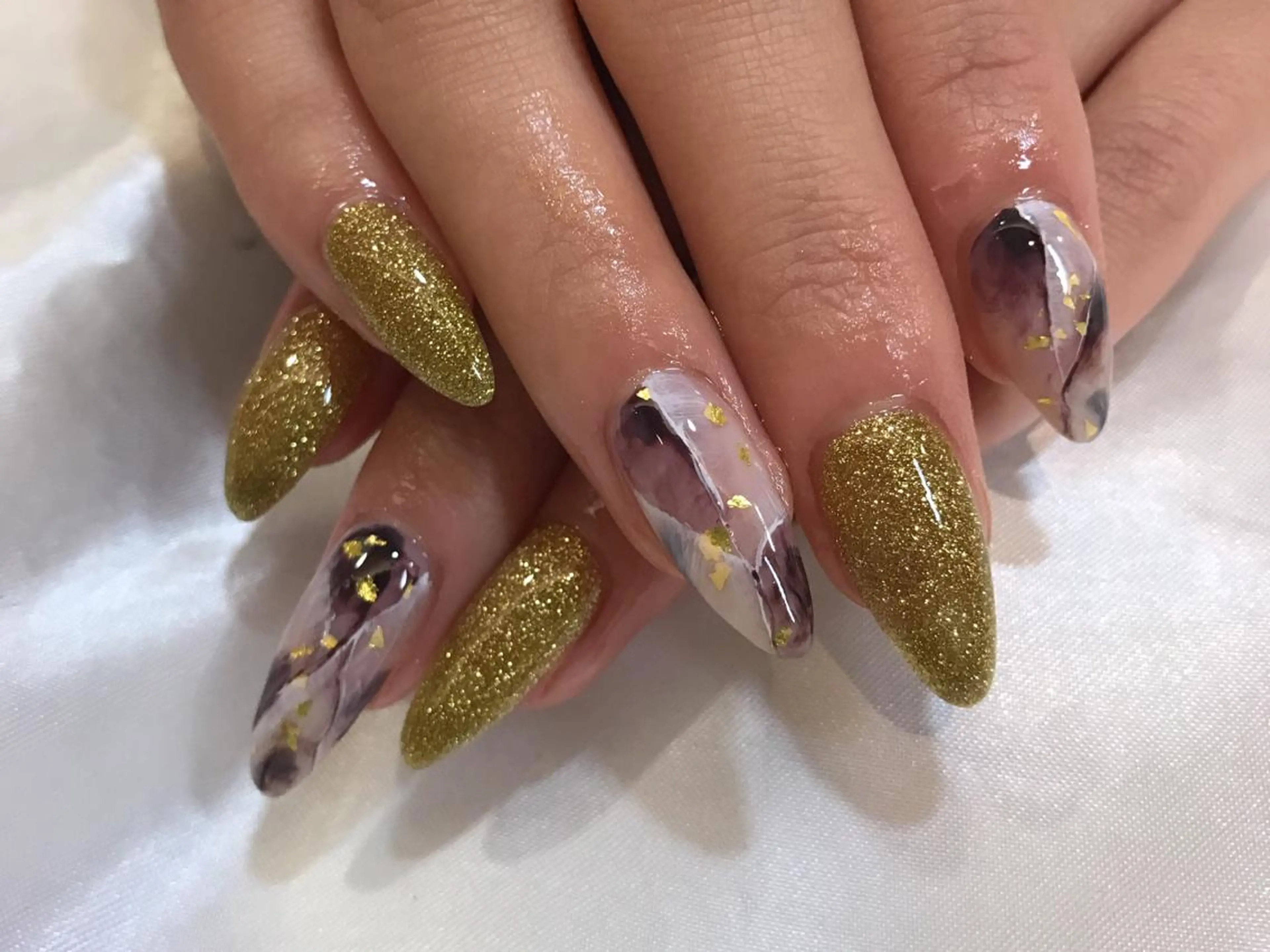 ネイル 大理石ネイル(マーブル) ハンドネイル 中川 愛理のその他イメージ