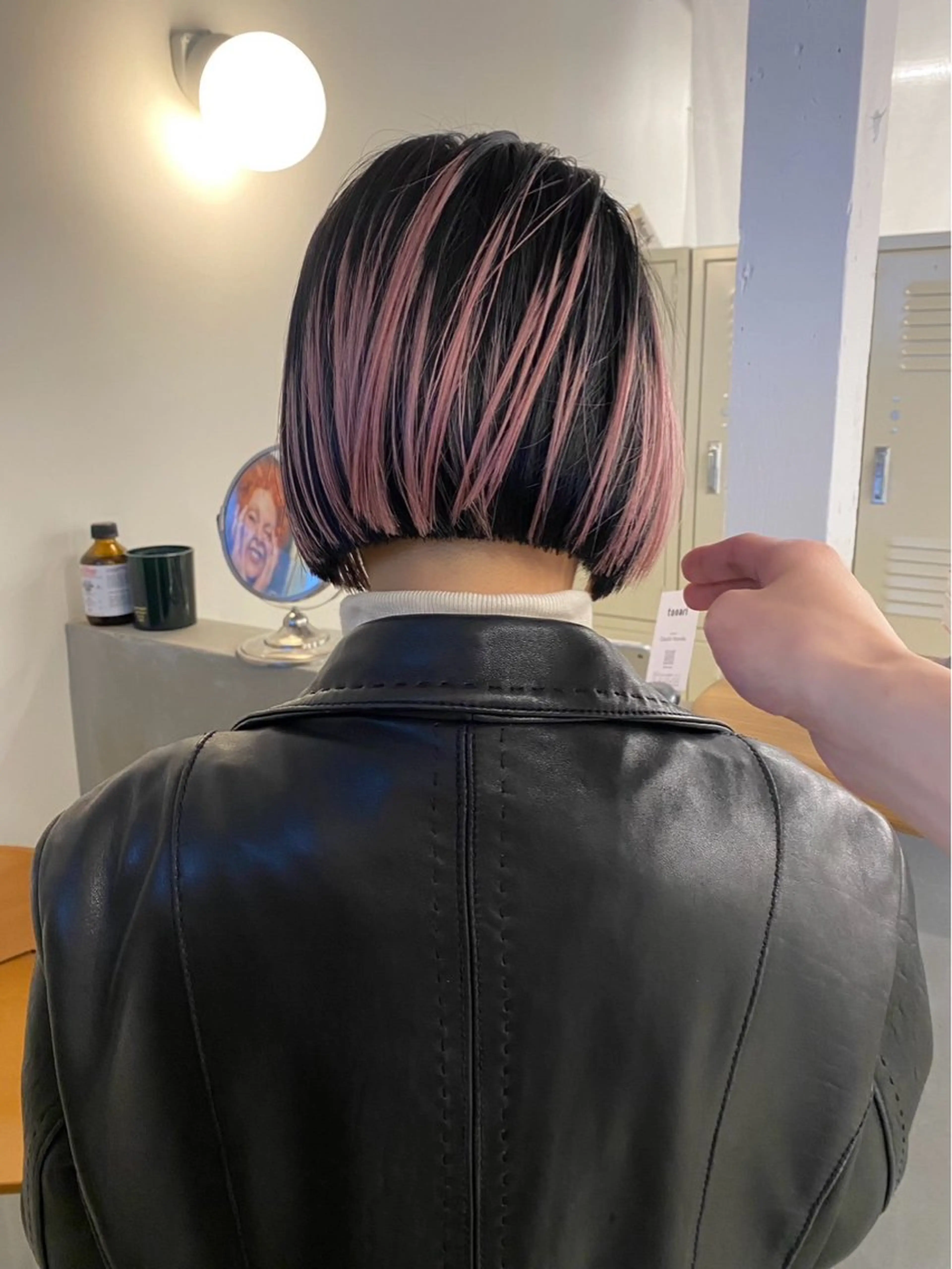 ショート カラー tonari所属・透明感カラー/中崎町 fukaのヘアスタイル