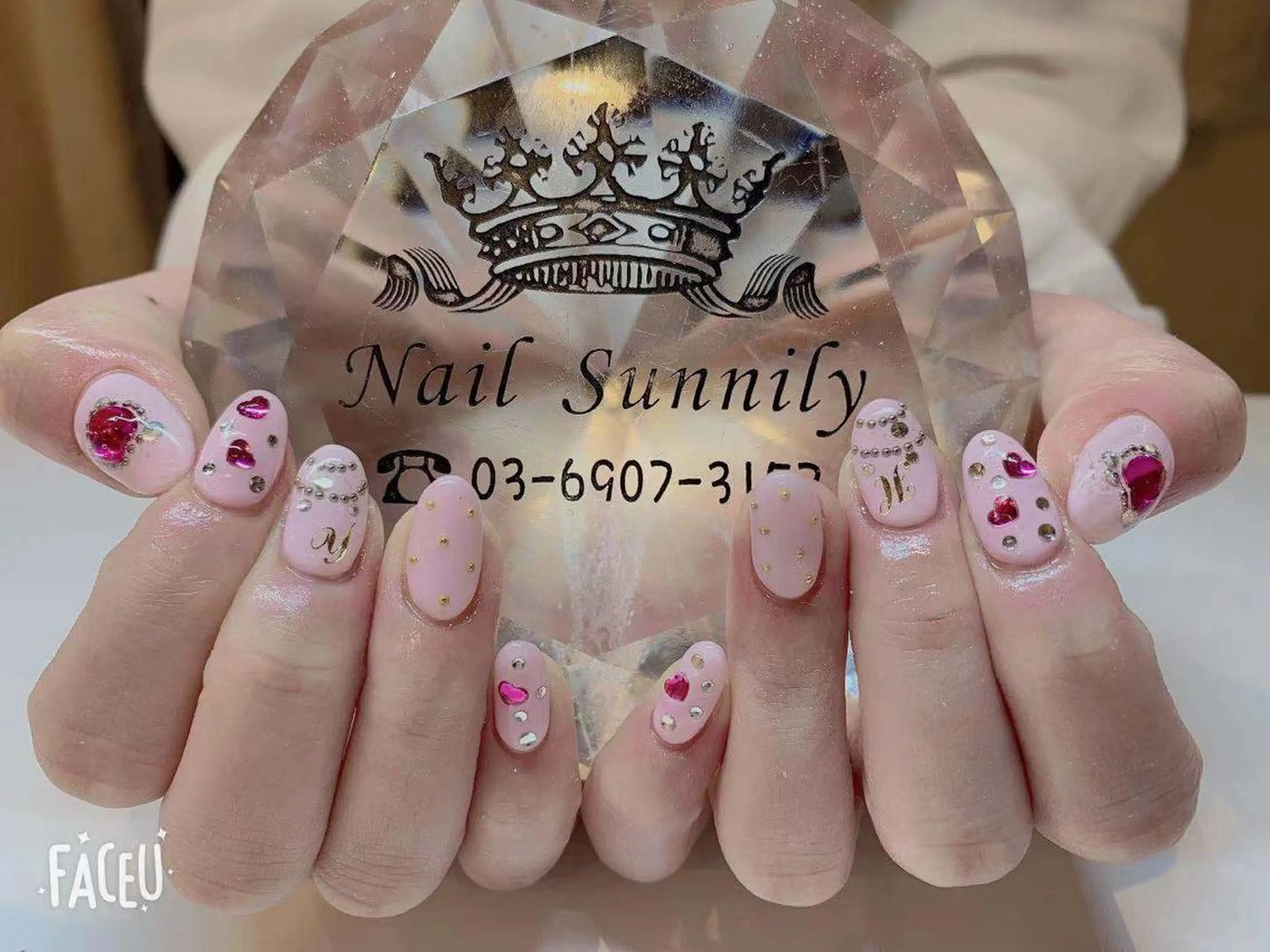 ネイル 長さだし専門店 M2　rikaのネイルデザイン