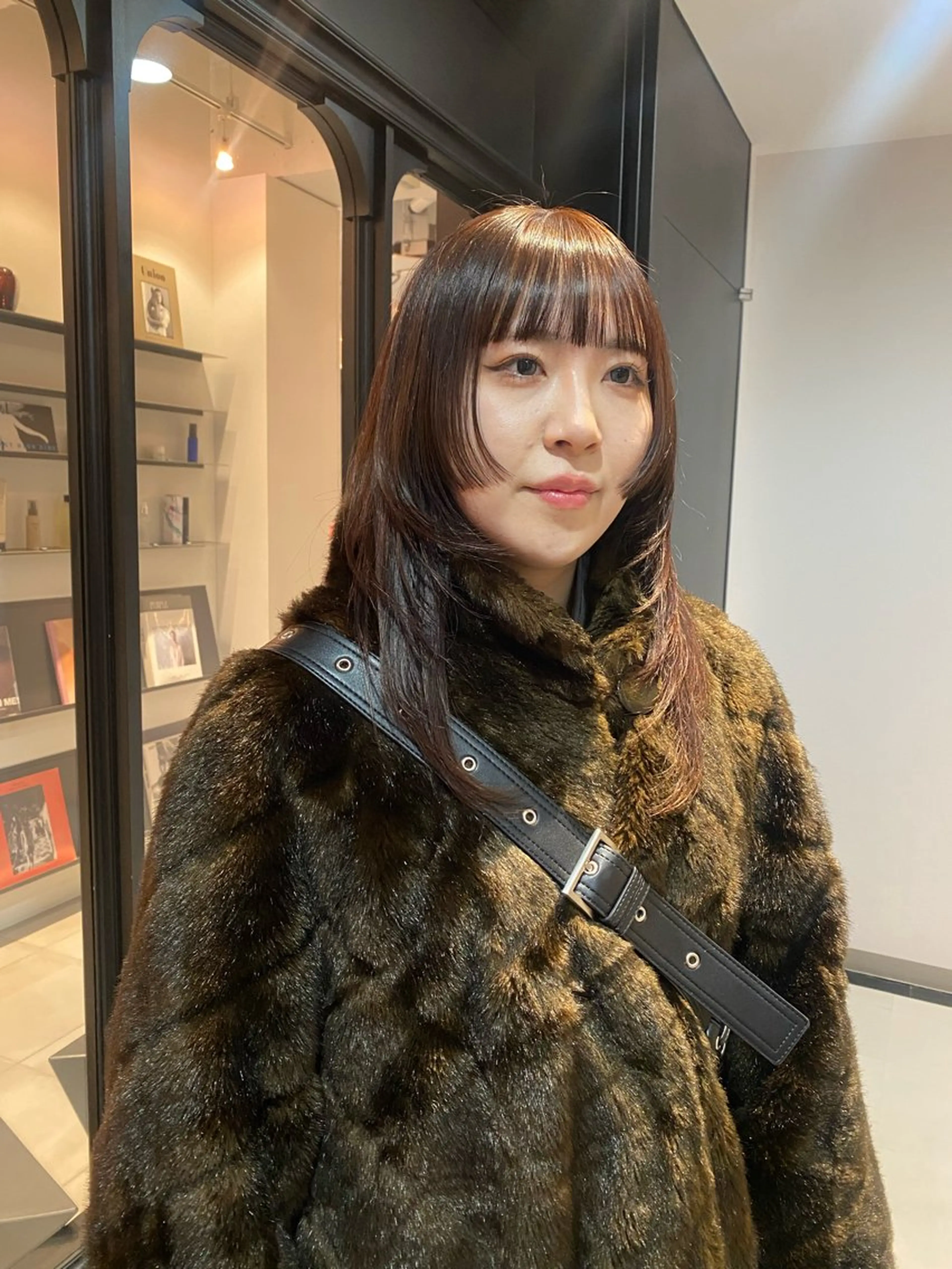 セミロング Tomoka🐶🌟 似合わせカット✂︎のヘアスタイル