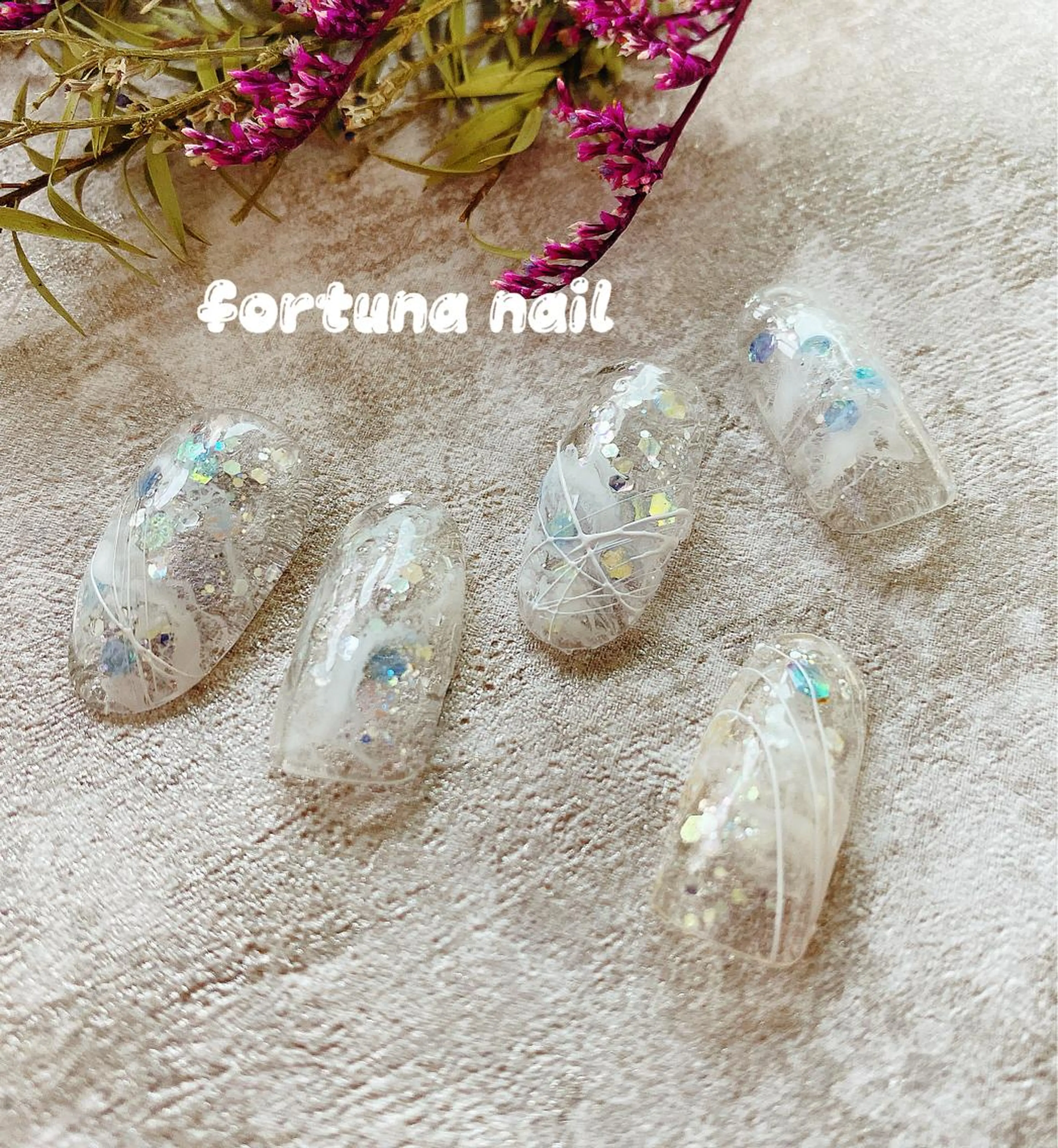 ネイル Nail •Head スパFortunaのネイルデザイン