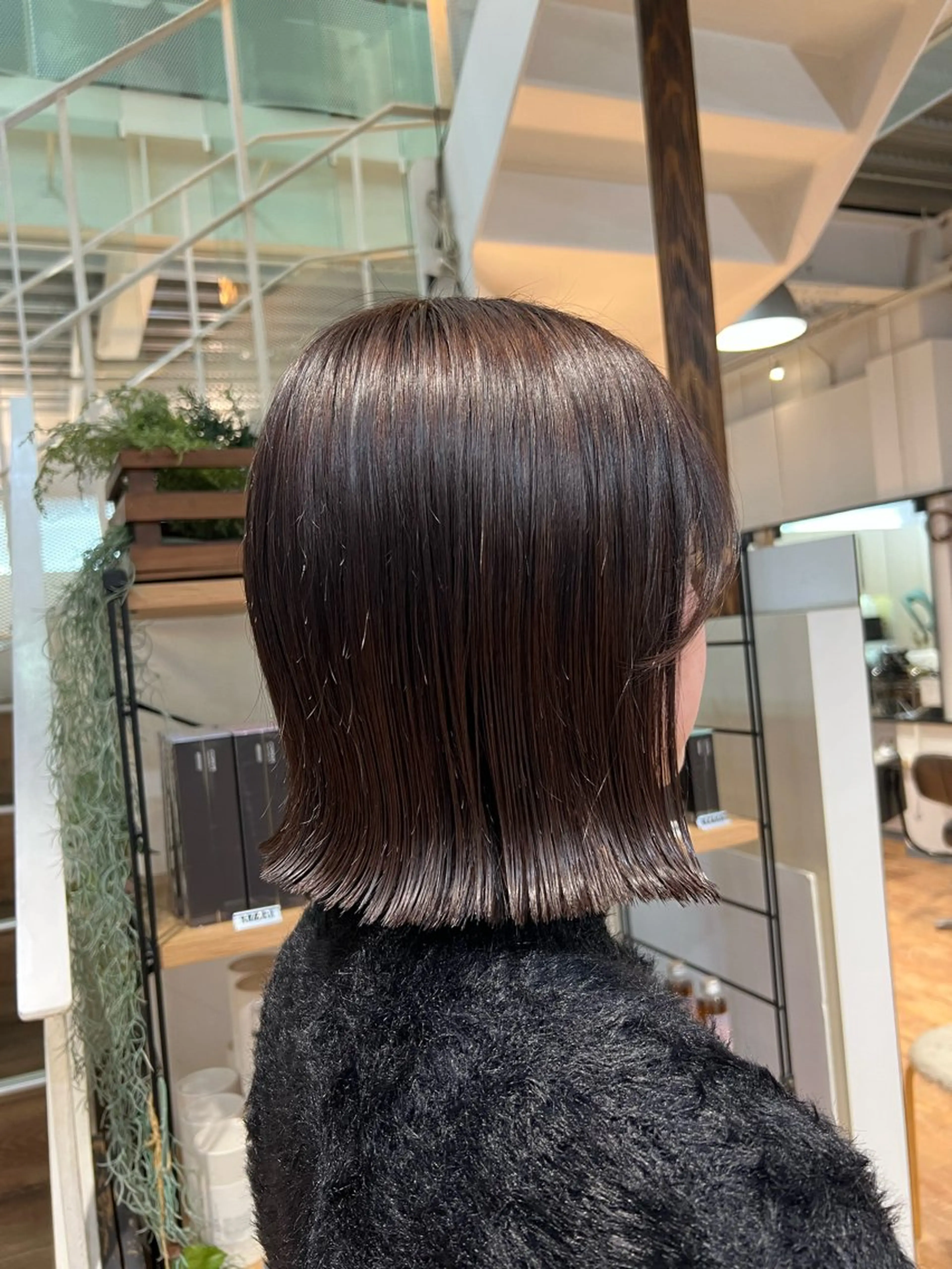 ミディアム カット ヘアカラー トリートメント インナーカラー♡ Nanakoのヘアスタイル