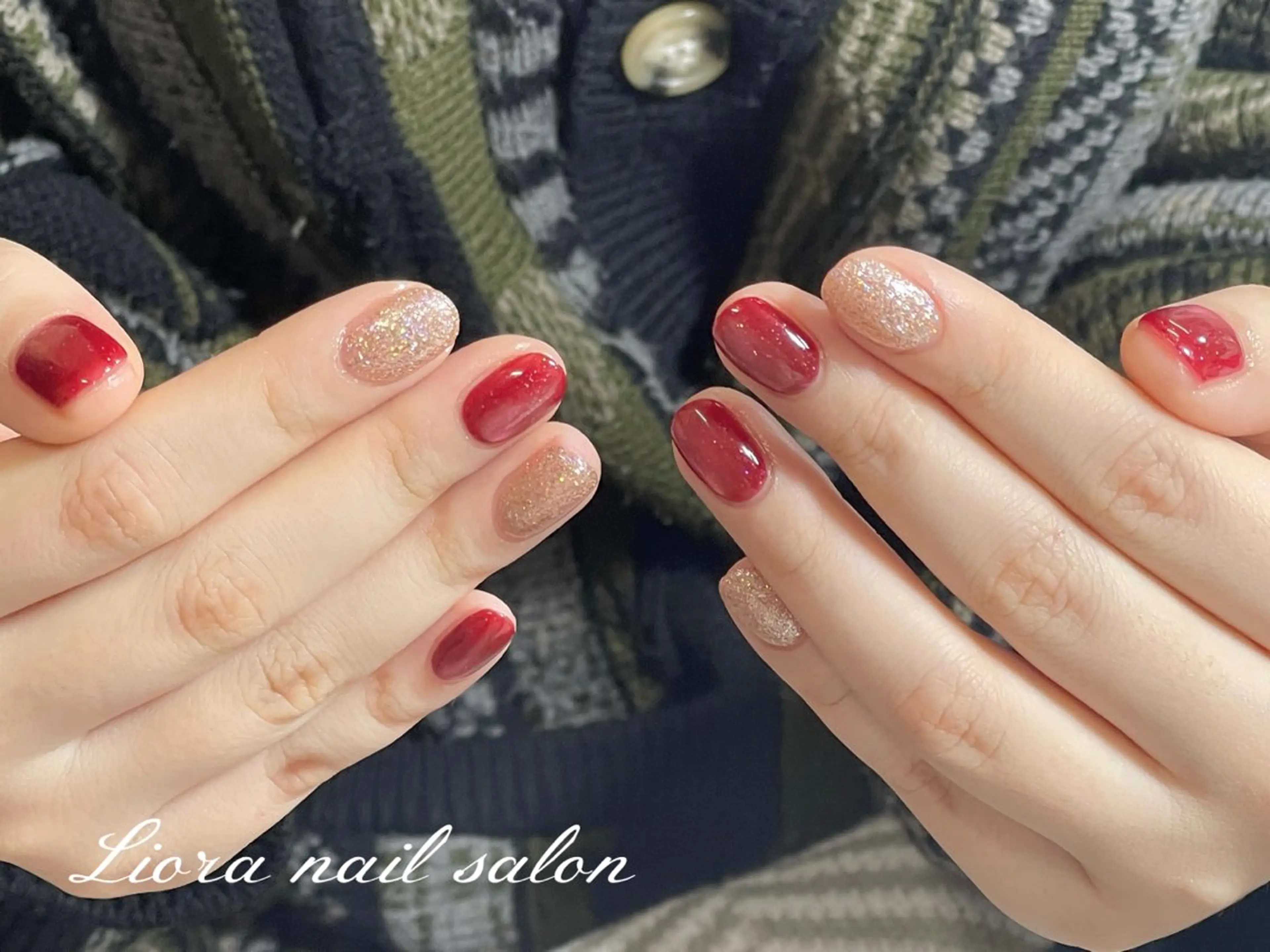 ネイル チークネイル フットネイル フレンチネイル ジェルネイル ガーリー ハンドネイル Liora nail スカルプ専門店のネイルデザイン