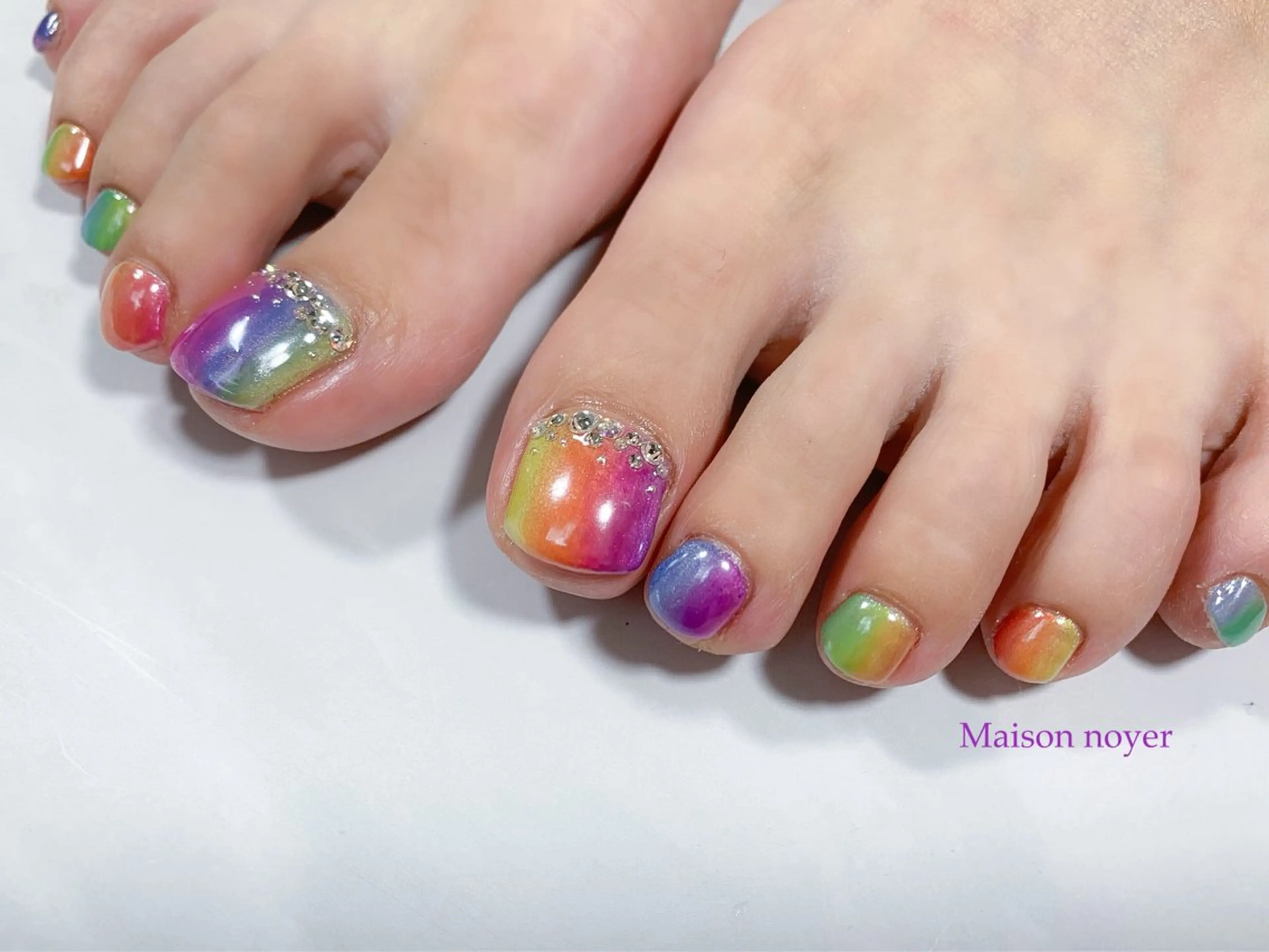 ネイル フットネイル Maison noyer所属・Maison noyerのネイルデザイン