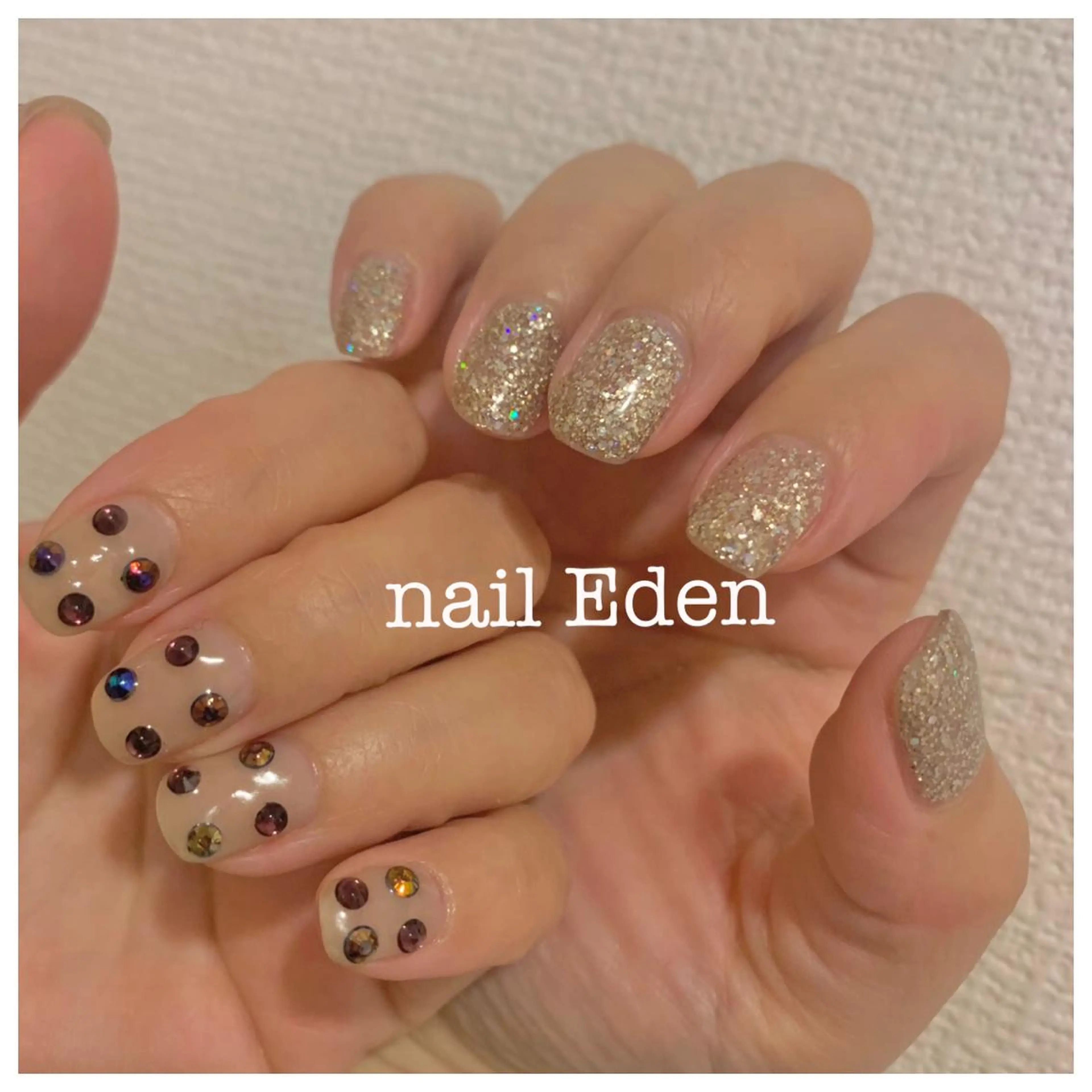 ネイル 持ち込み ハンドネイル ハンドケア Eden　private nail saron所属・Eden ♾️のネイルデザイン