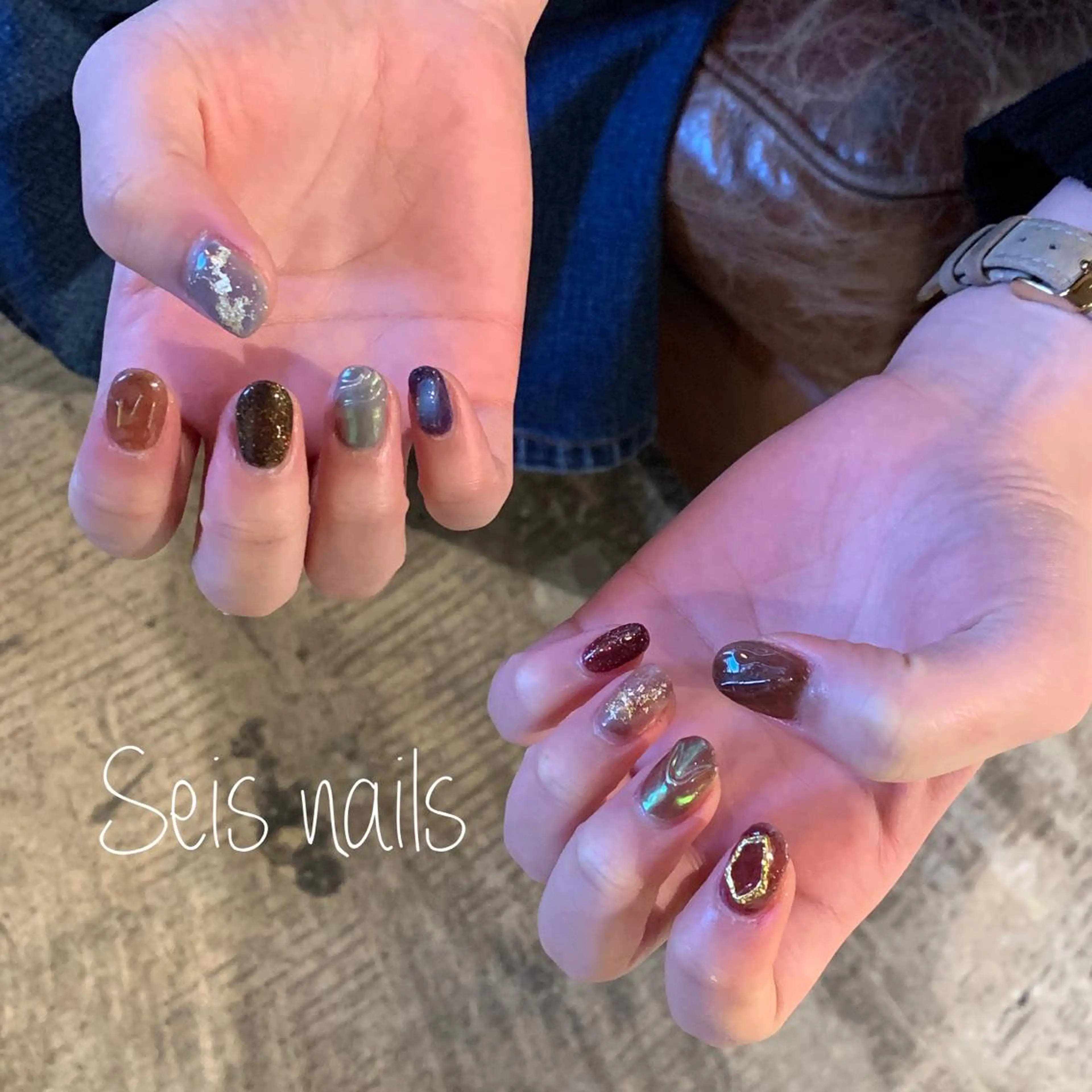 ネイル ハンドネイル Seis Shihoのネイルデザイン