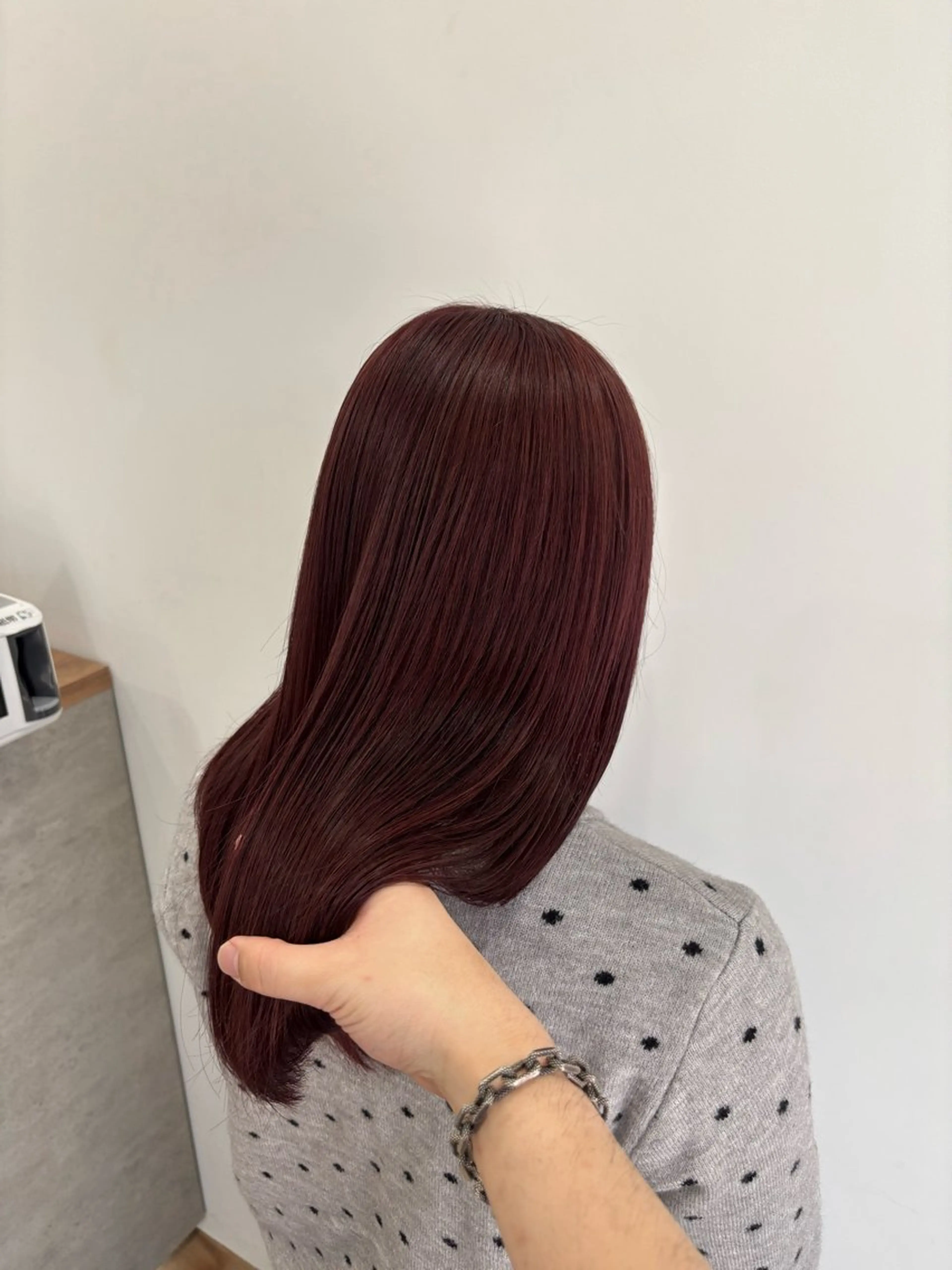 ロング カット ヘアカラー トリートメント little 小濱彰太のヘアスタイル