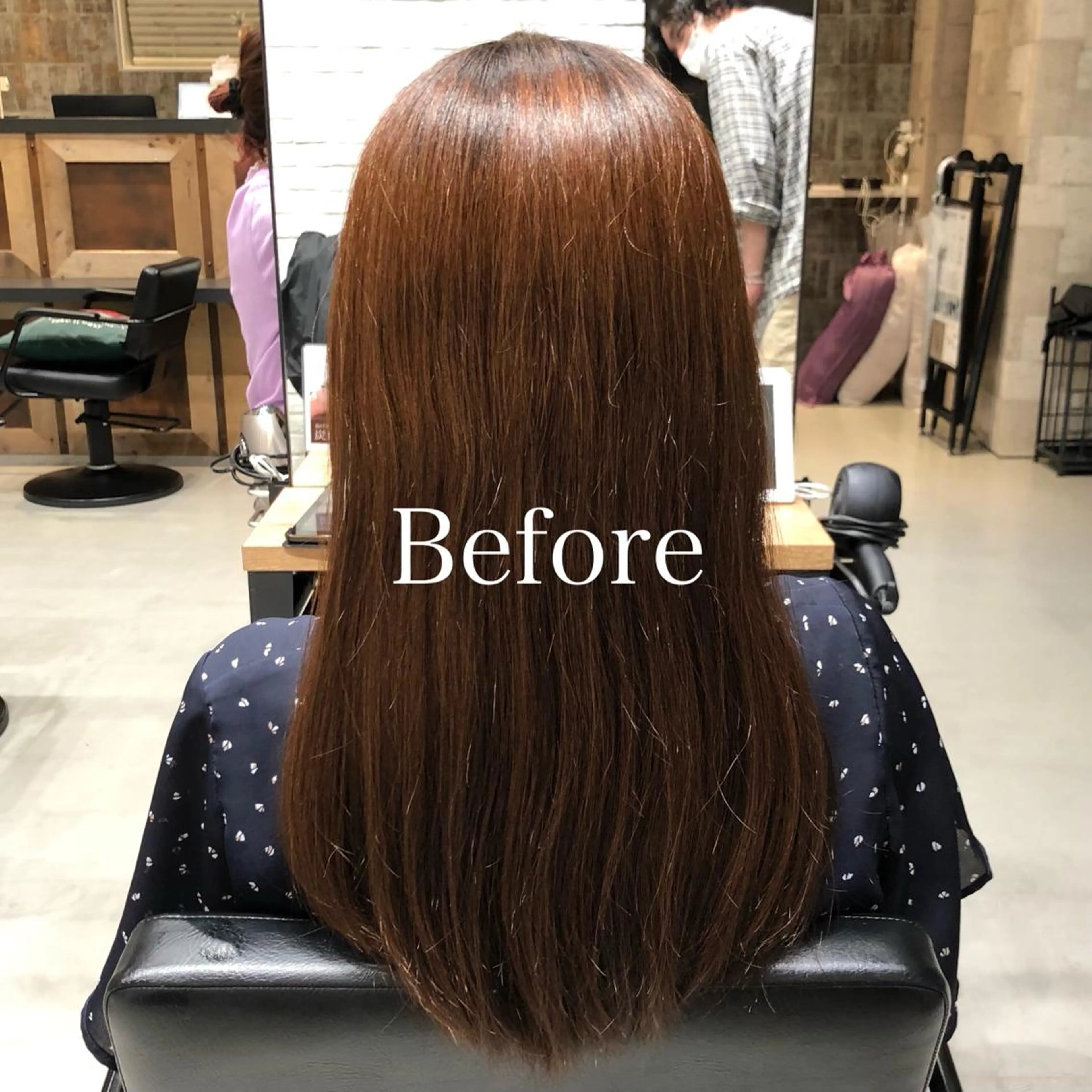 セミロング カラー ブラウンカラー オリーブブラウン レディースヘア💫 加藤たいが🐯のヘアスタイル