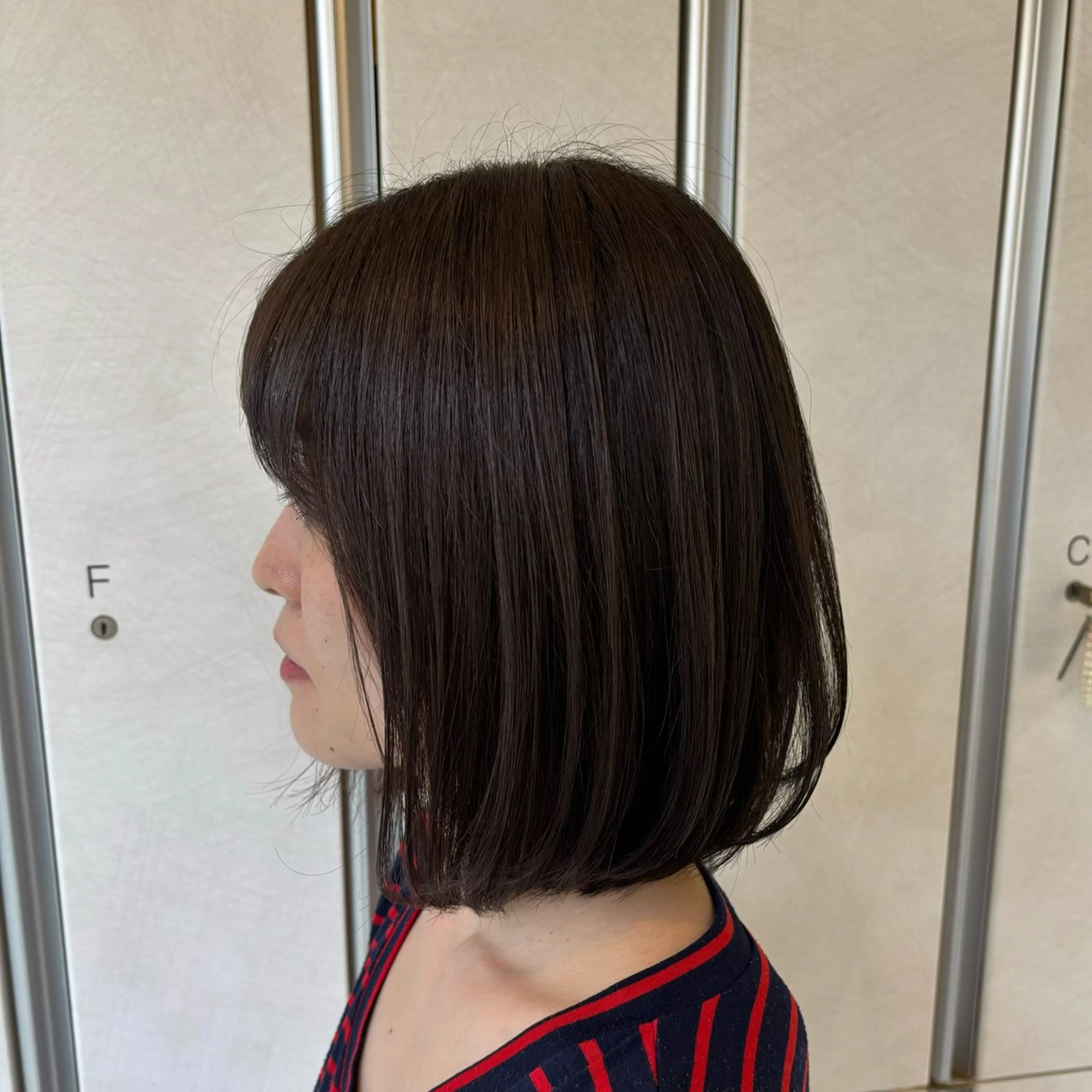 ミディアム レイヤーカット/ボブ /nene🍥⋆*のヘアスタイル