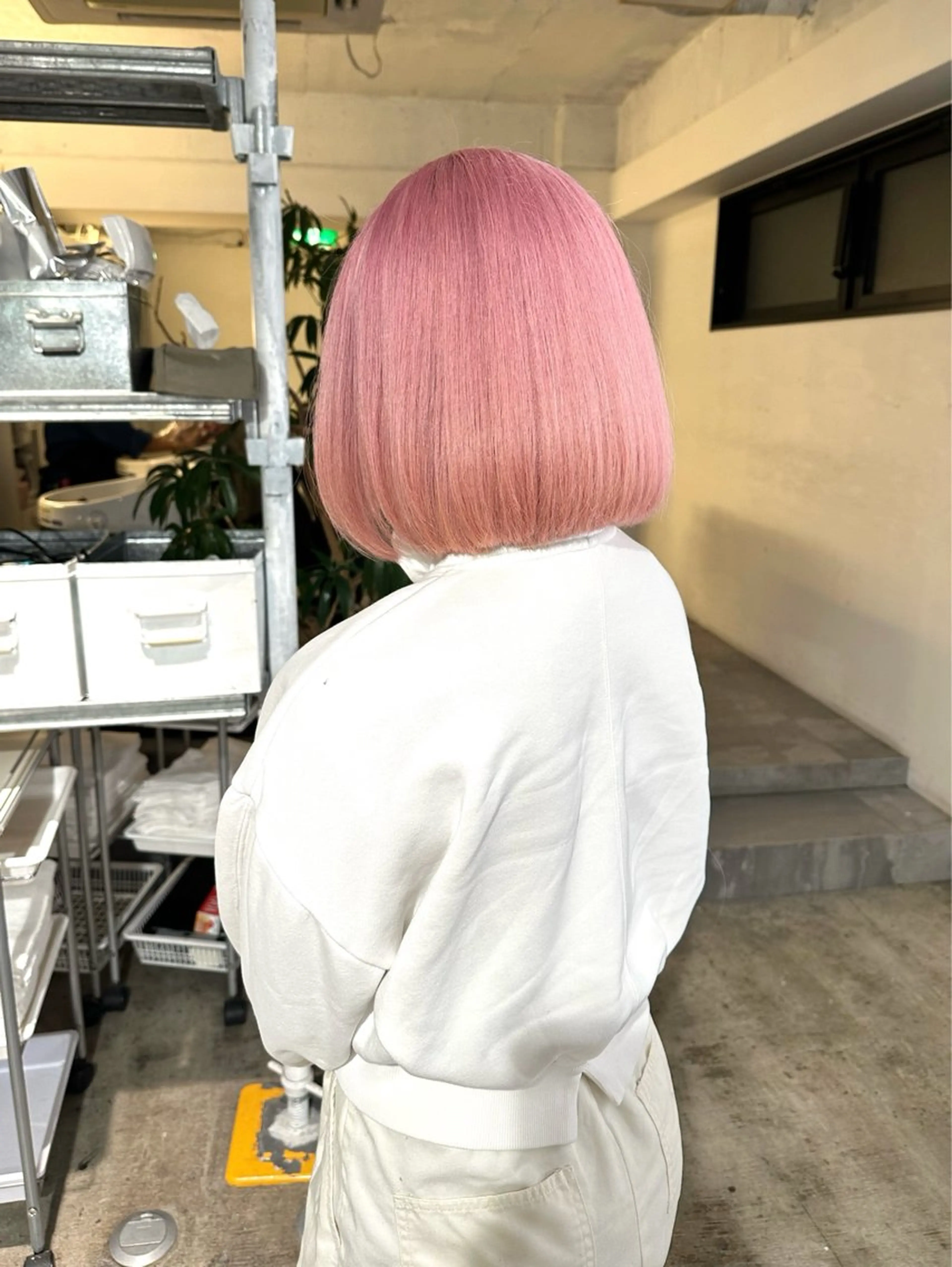 ミディアム カラー ヘアカラー トリートメント ヘアセット ✨艶ブリーチカラー ✨四ノ宮裕己のヘアスタイル
