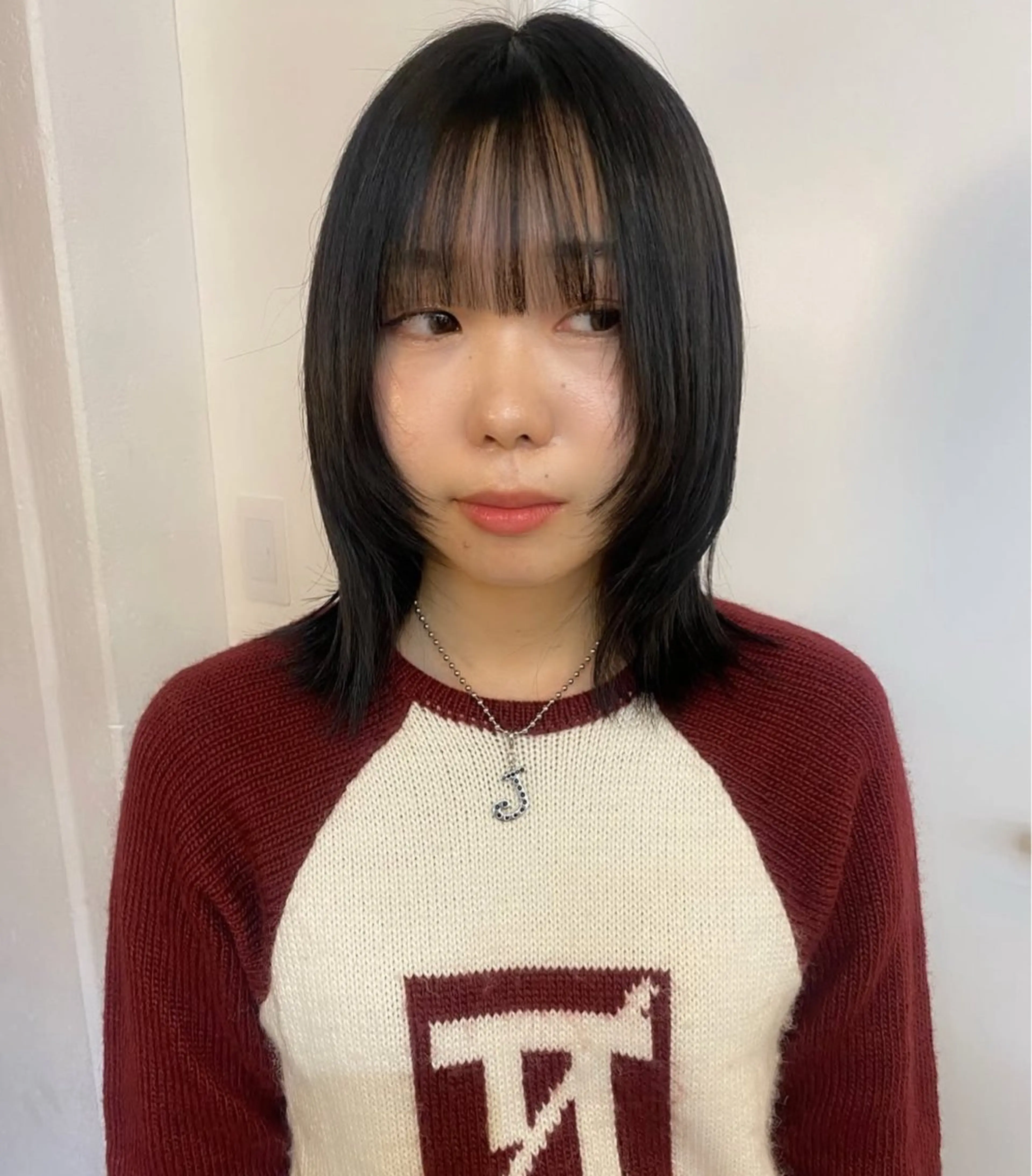 ミディアム カラー ヘアカラー トリートメント tomu/天神大名/ 透明感カラー🐴のヘアスタイル