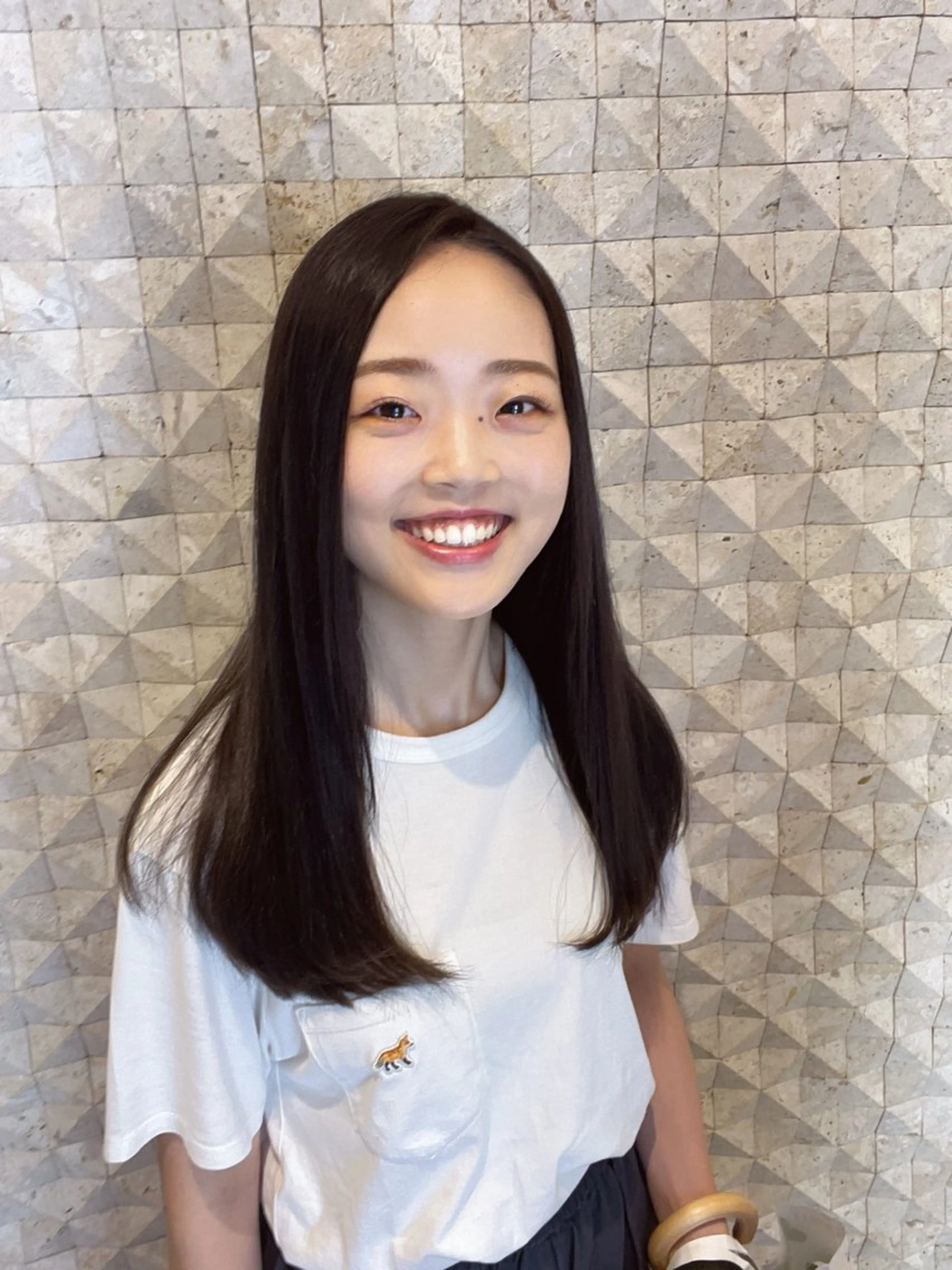 ロング パーマ ラティアンヌイグレック所属・豊中/髪質改善/ レイヤーカットミヅキのヘアスタイル