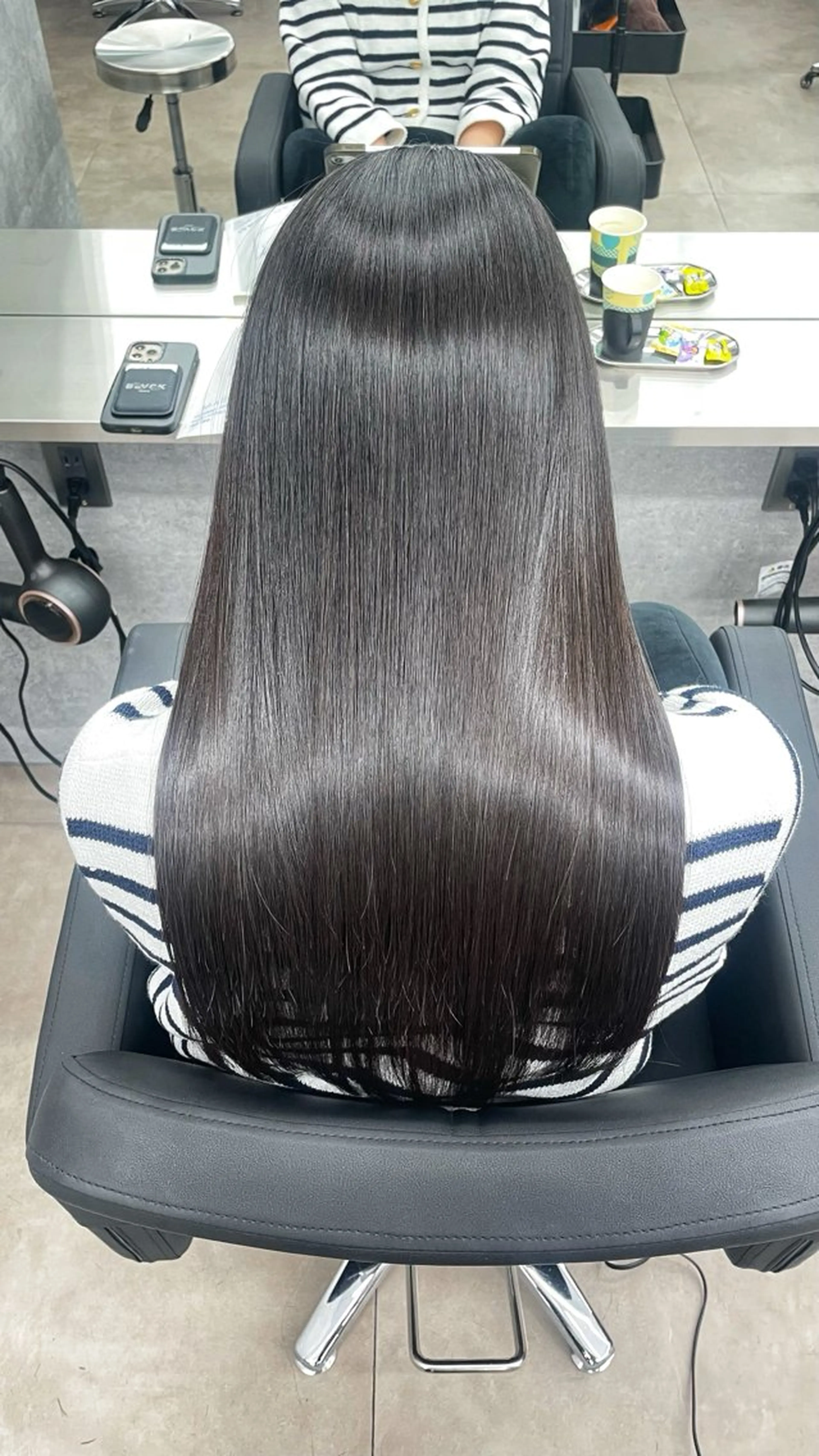 ロング カット 縮毛矯正 トリートメント CYNTHIADUE 店長｜ IRISUのヘアスタイル