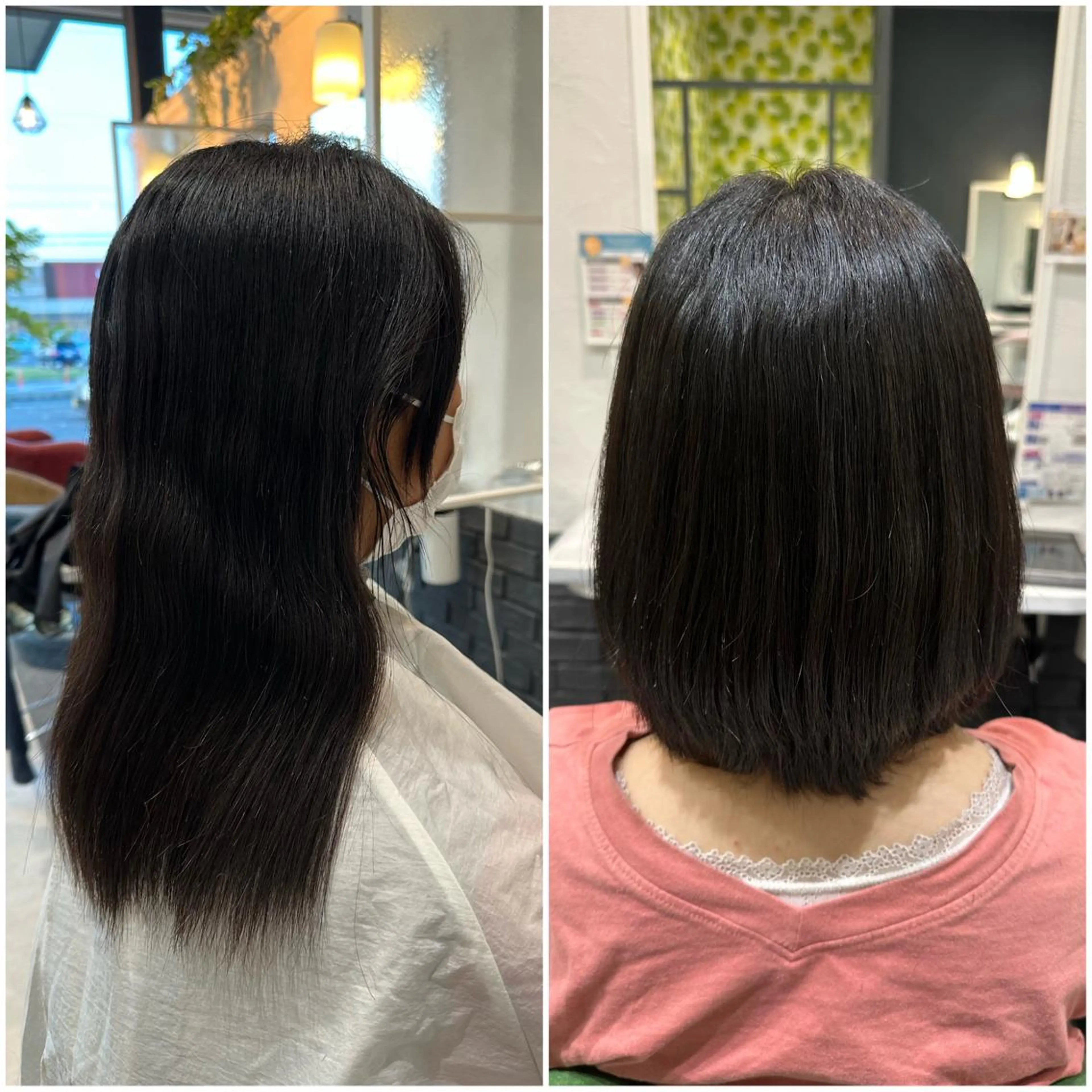 ミディアム TELAHAIR成田 マネージャー吉野美羽のヘアスタイル