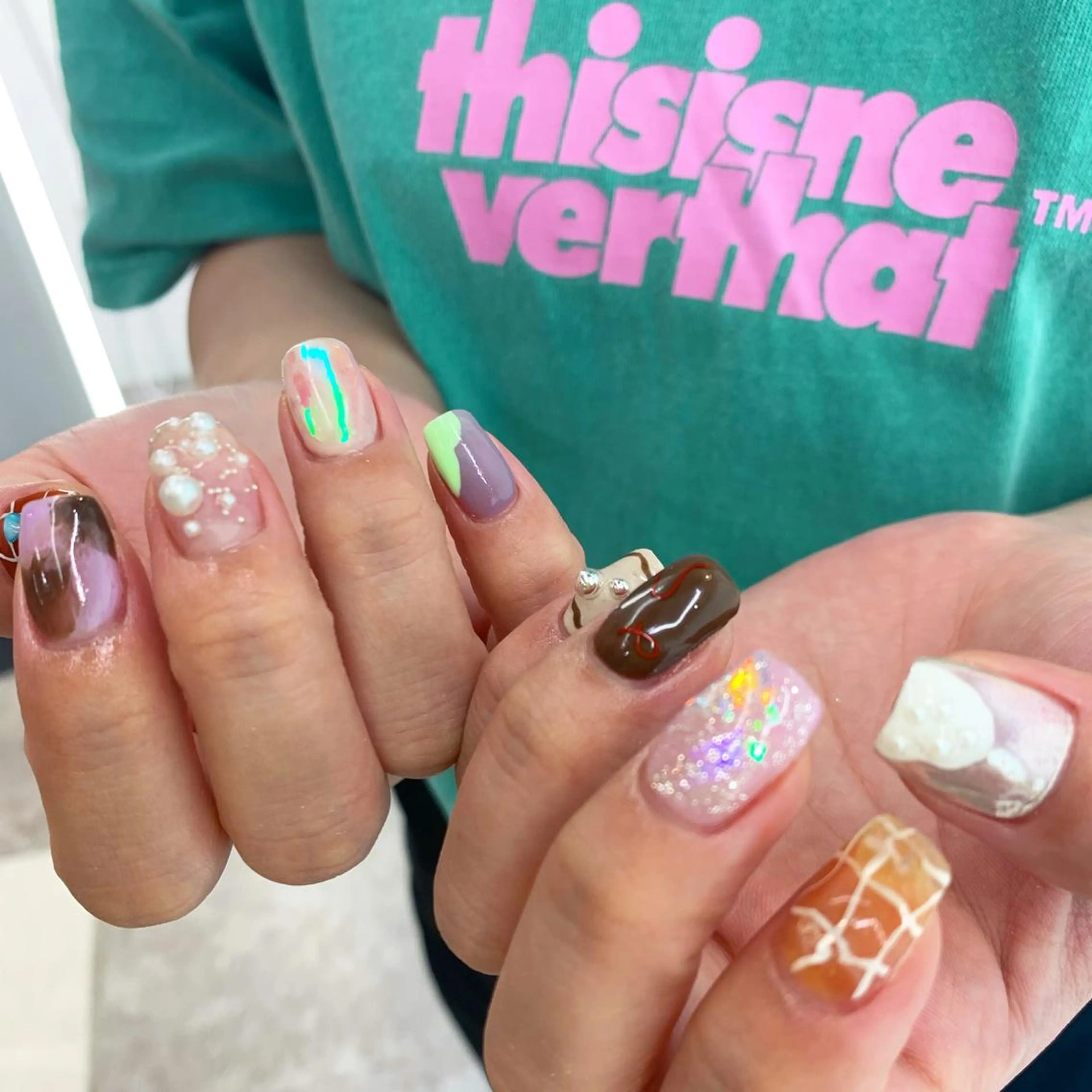 ネイル ハンドネイル キミとツメ所属・キミとツメ 志水のネイルデザイン