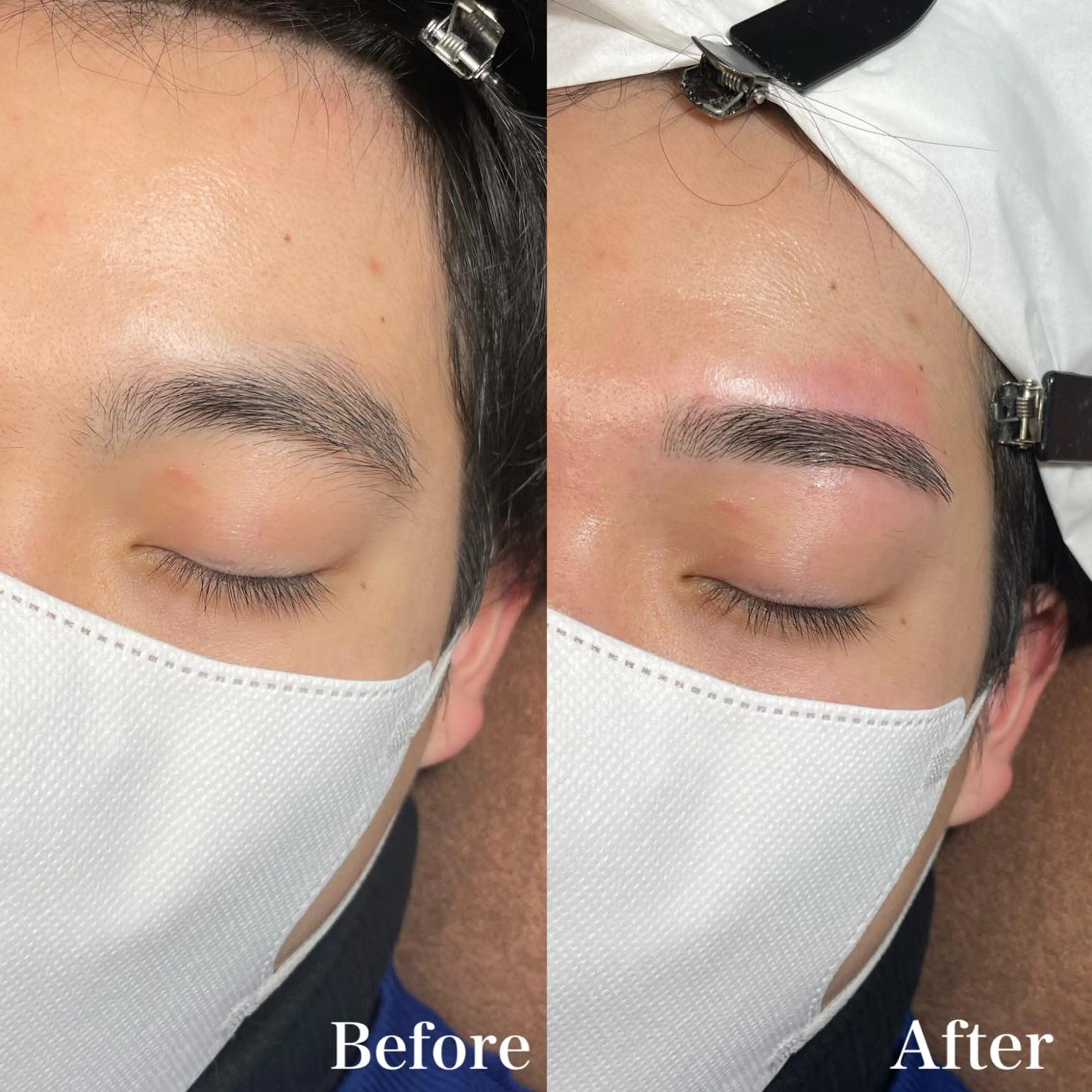 メンズ アイブロウ メンズアイブロウ KKSbeauty 心斎橋本店のマツエク・マツパデザイン