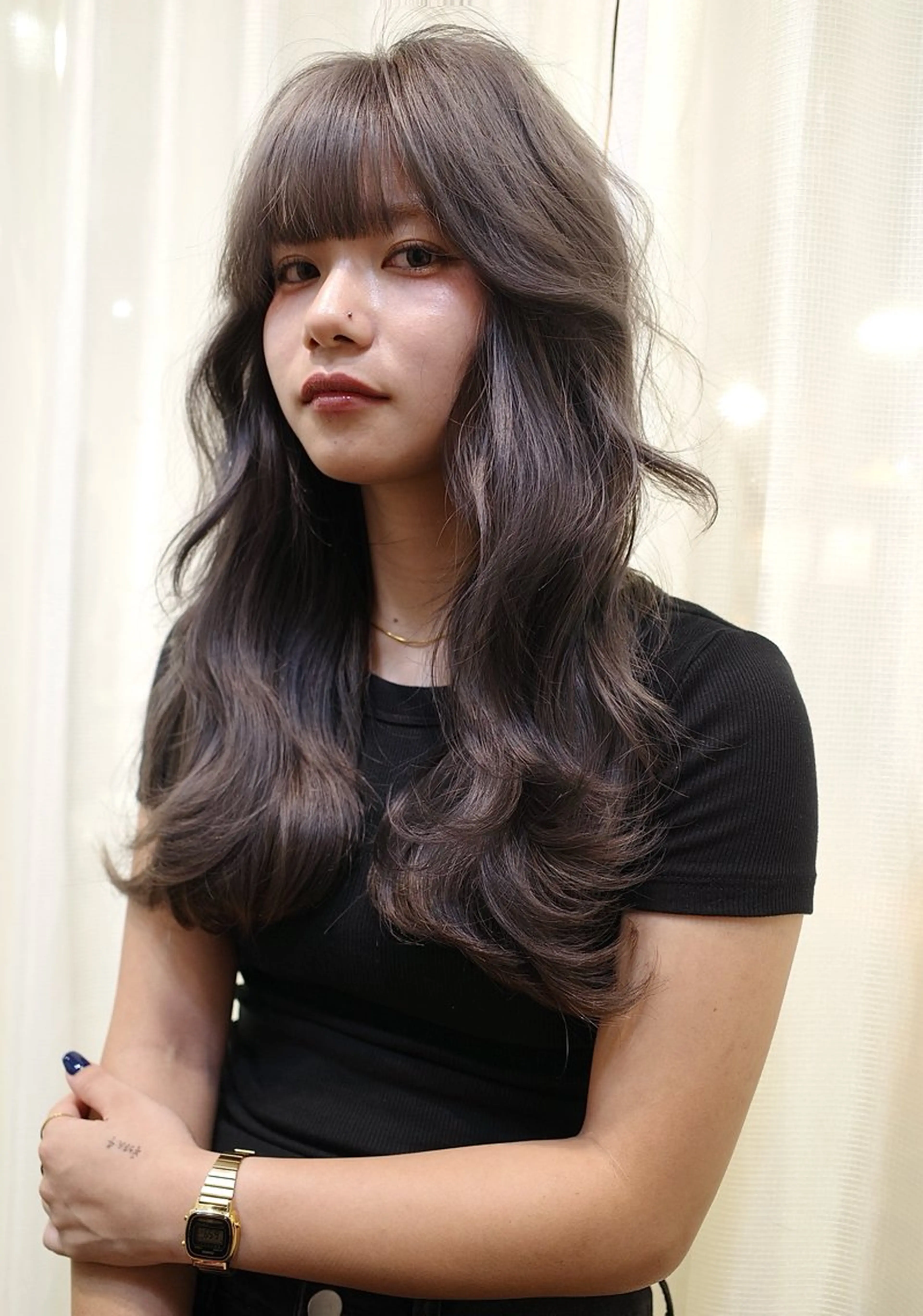 ロング ヘアカラー Pia hair design所属・【Pia】 セナ/ハイトーンのヘアスタイル