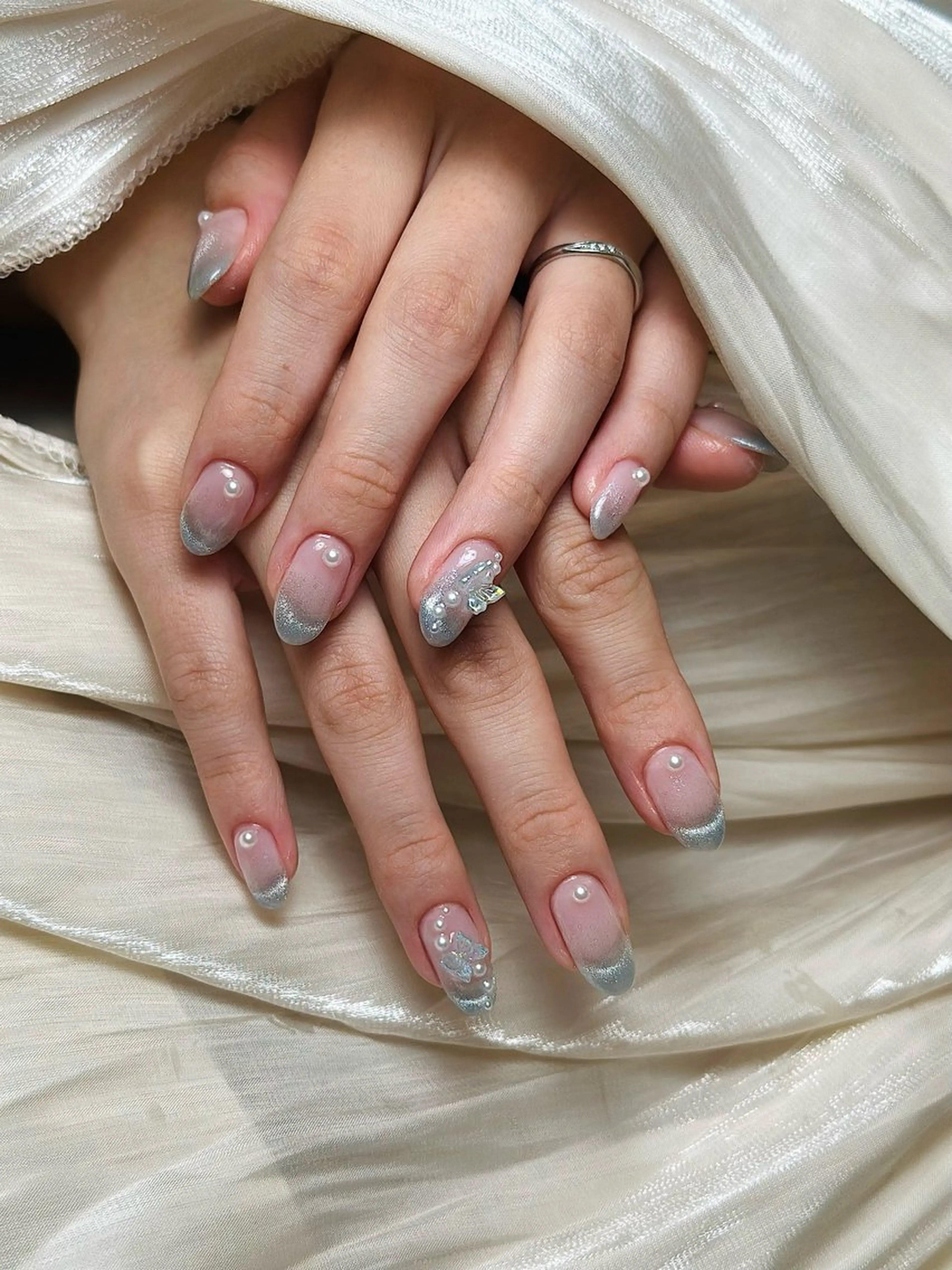 ネイル ハンドネイル Maggie nailクロのネイルデザイン