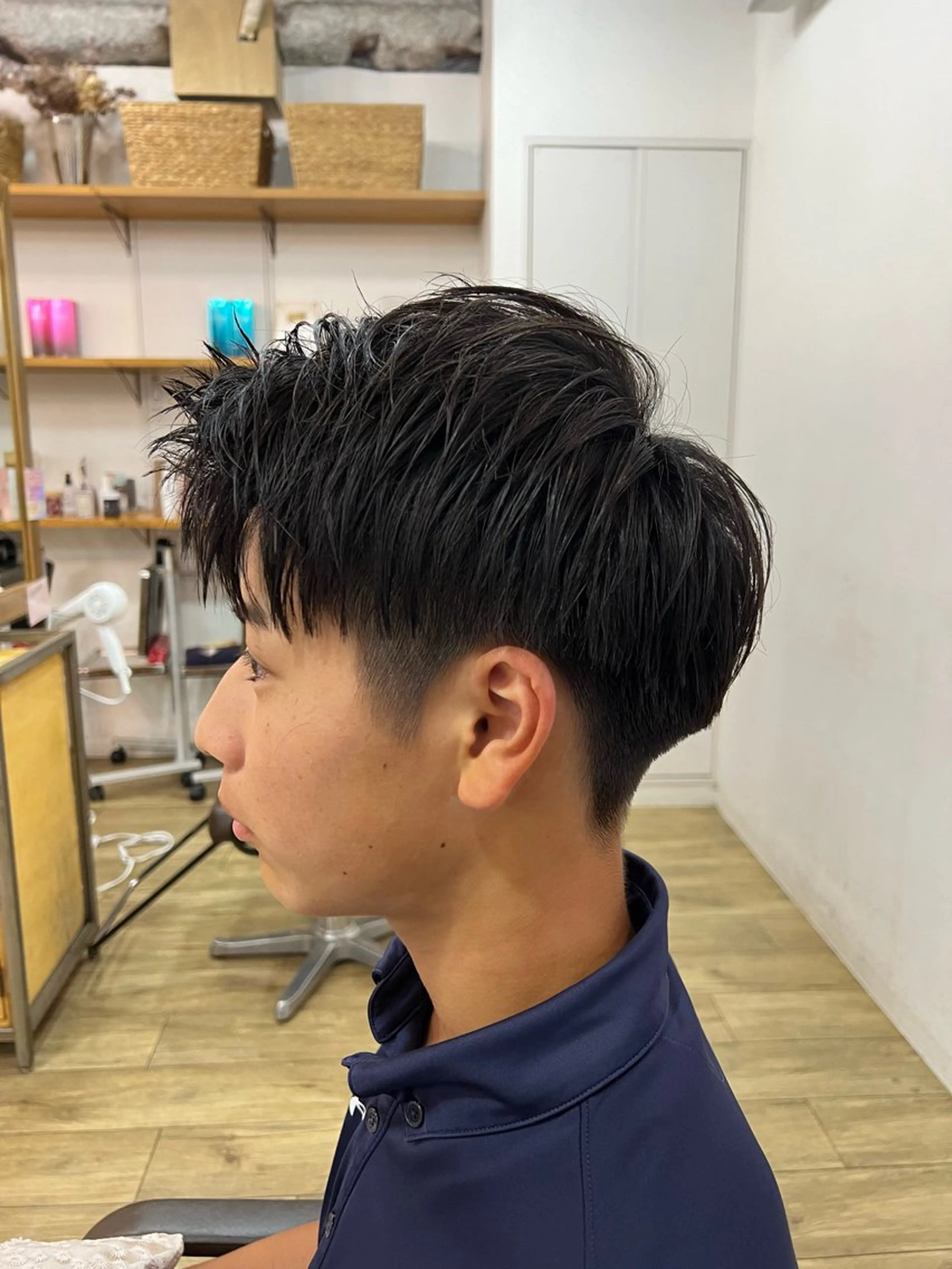 ショート メンズカットグラデー ションカラー/ケイゴのヘアスタイル