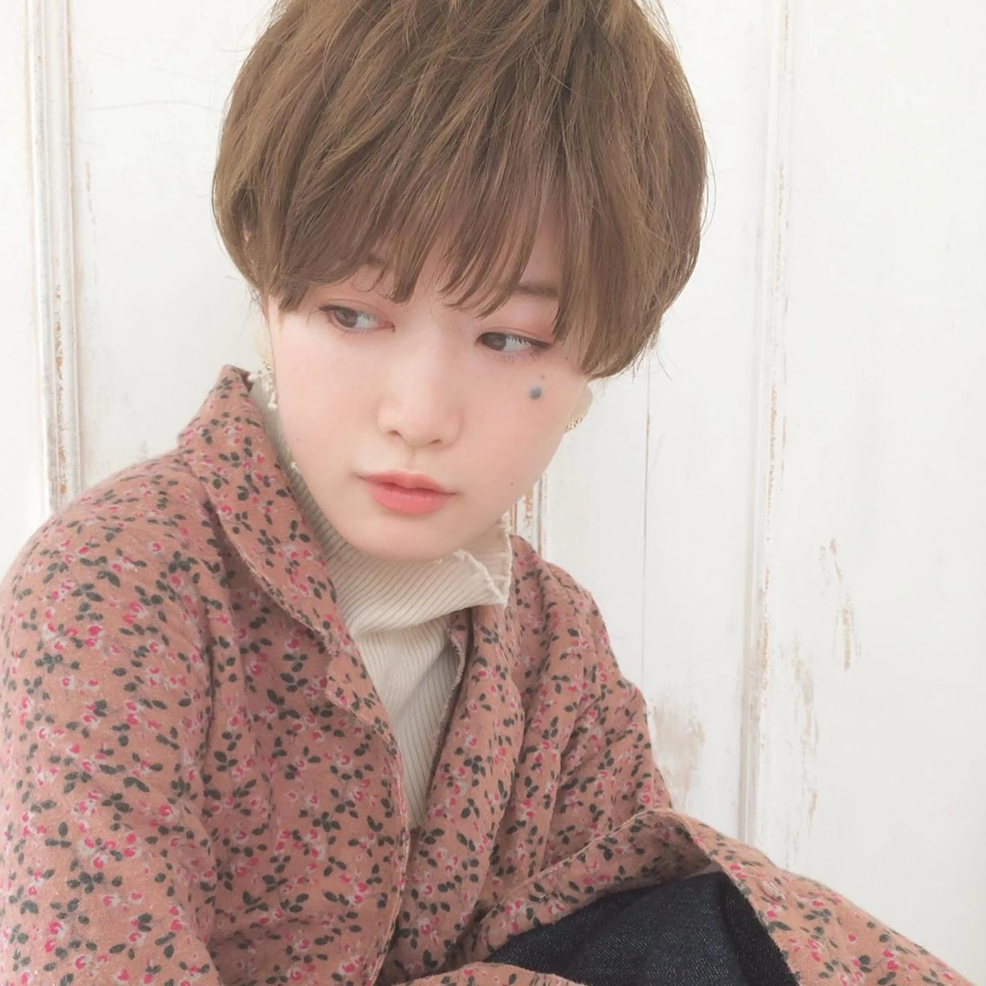 ショート 髪質改善カラー☆ ヘアアレンジmiyuのヘアスタイル