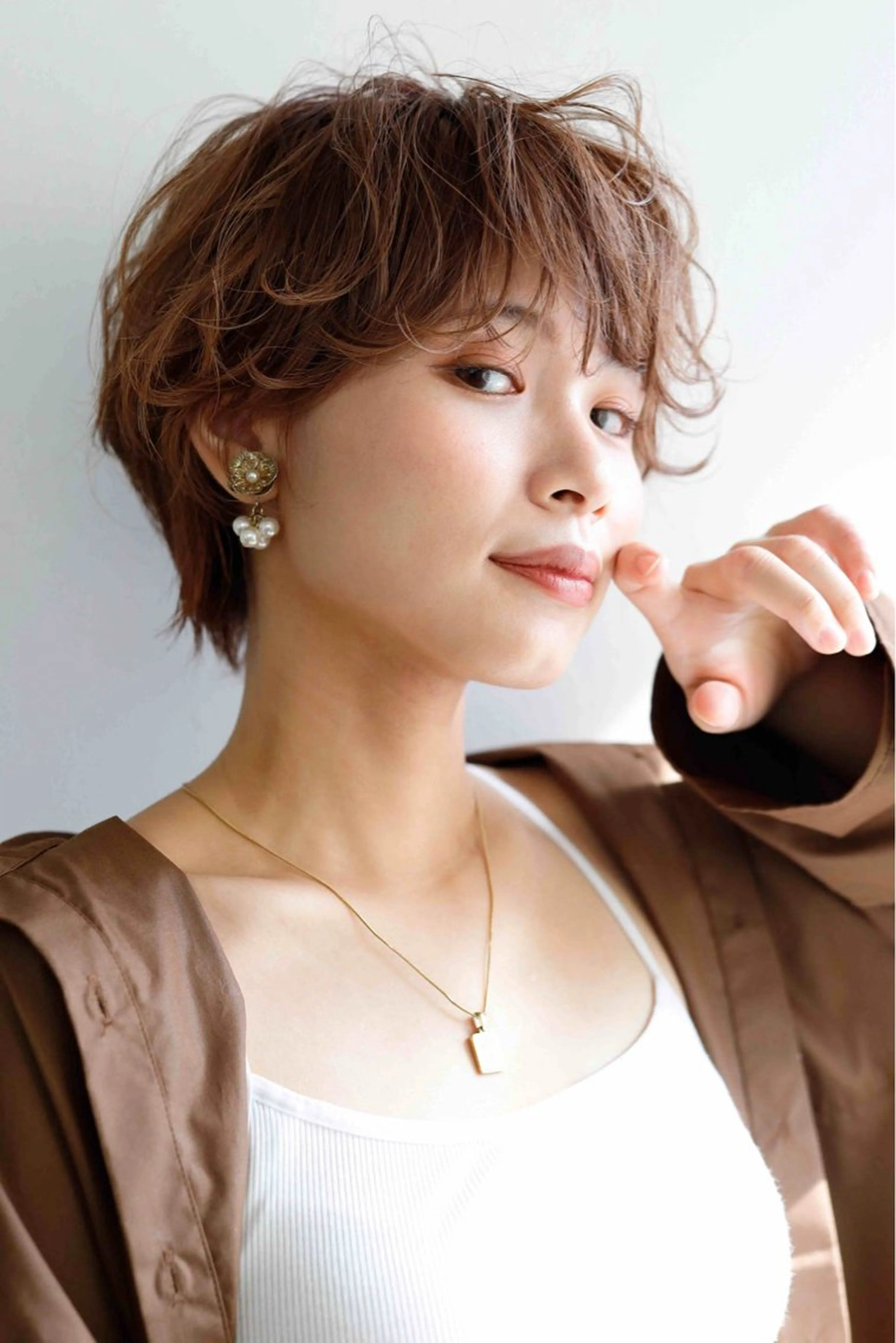 ショート ショートヘア 横野 孝志のヘアスタイル