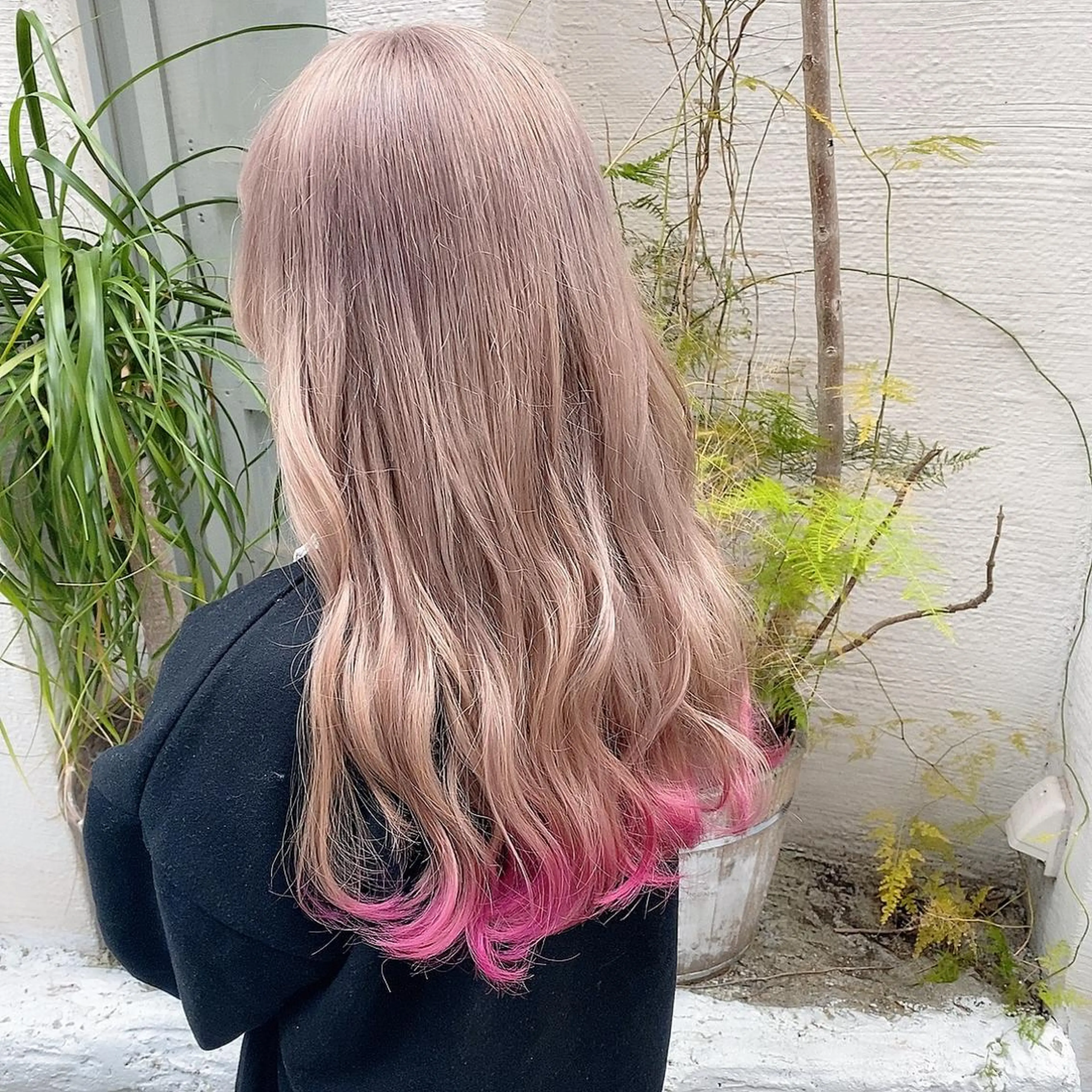 ロング カラー ブリーチ ヘアカラー uros.所属・メンズパーマ/ エクステ🌞セナのヘアスタイル