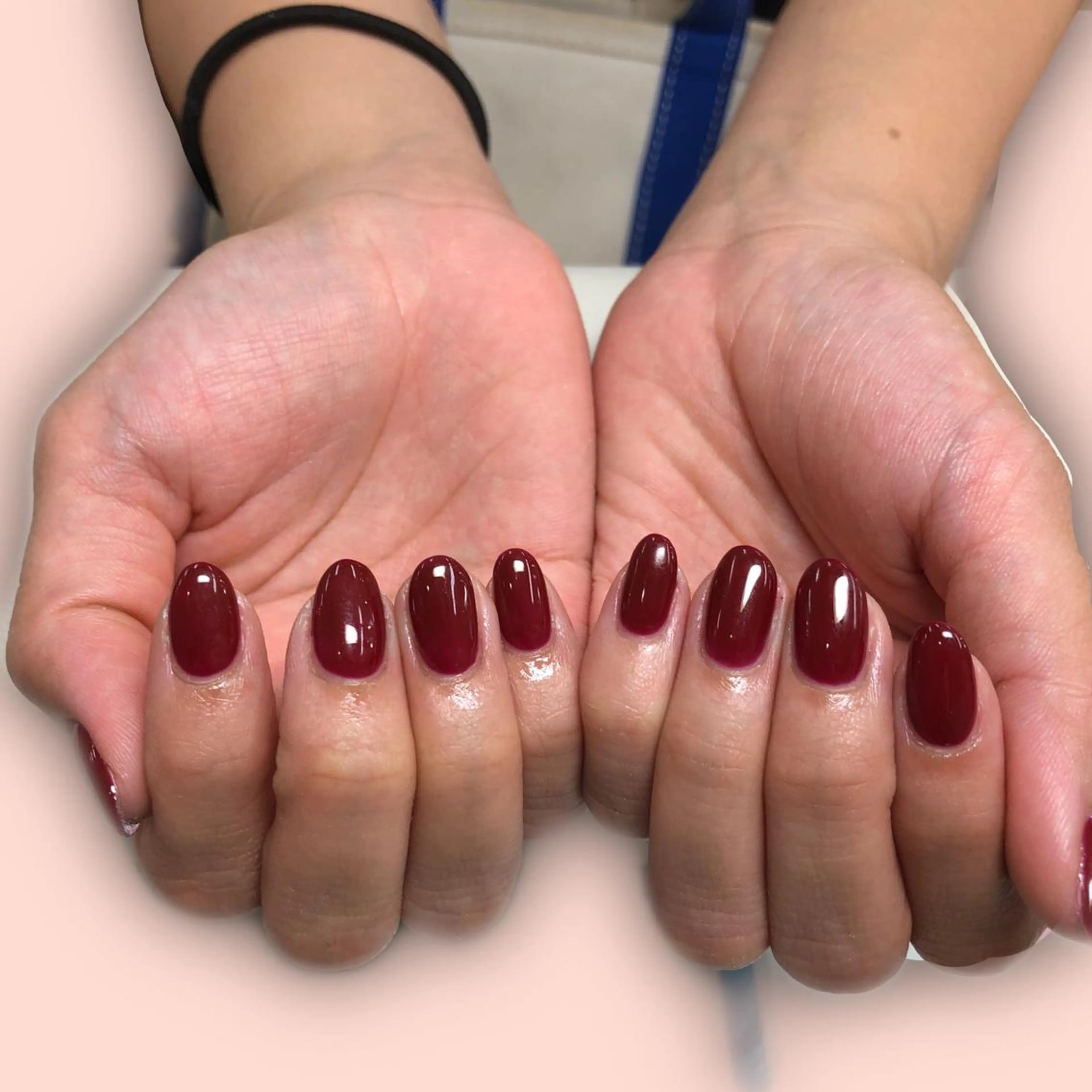 ネイル ボルドー ハンドネイル Bianca 美浜店 masuのネイルデザイン