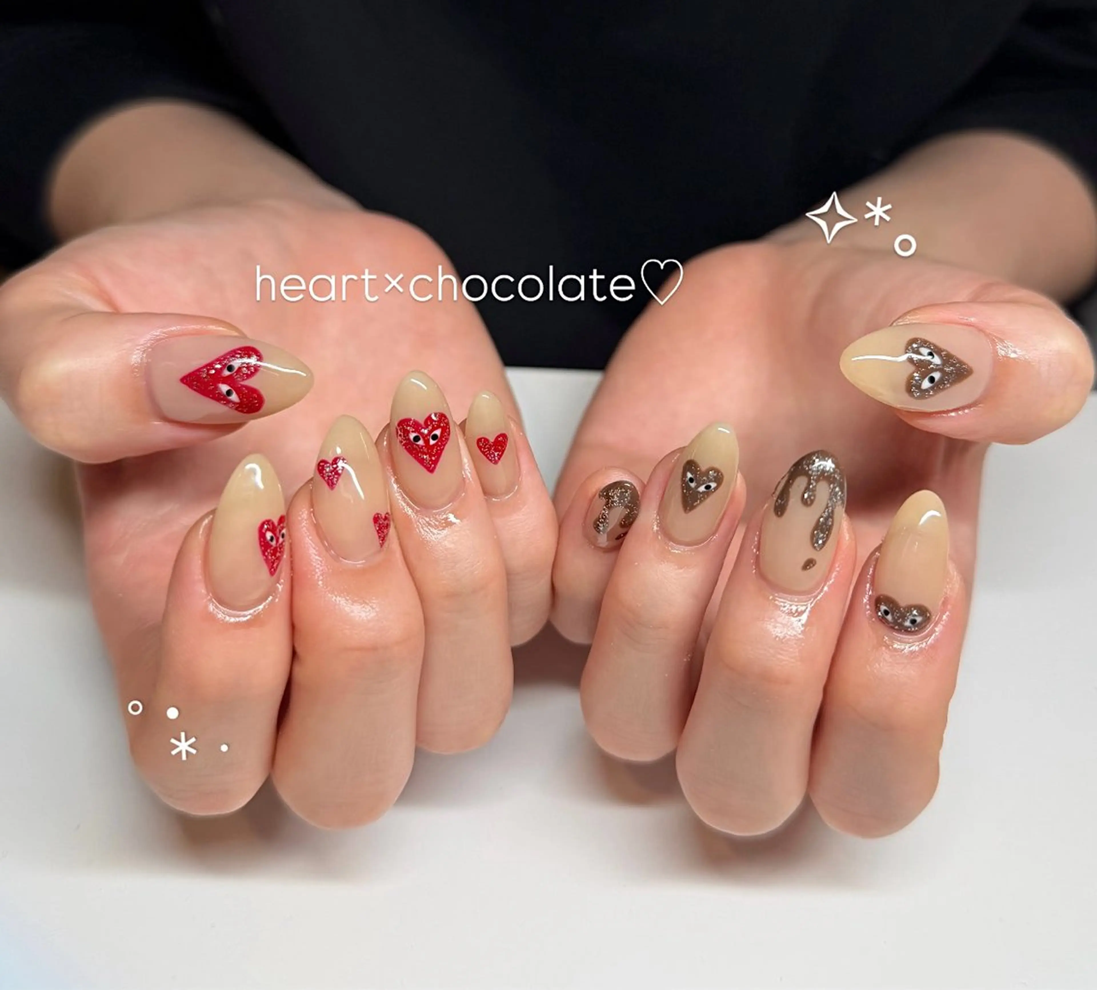 ネイル ハンドネイル .*･ﾟCHAM NAIL✧︎*。のネイルデザイン