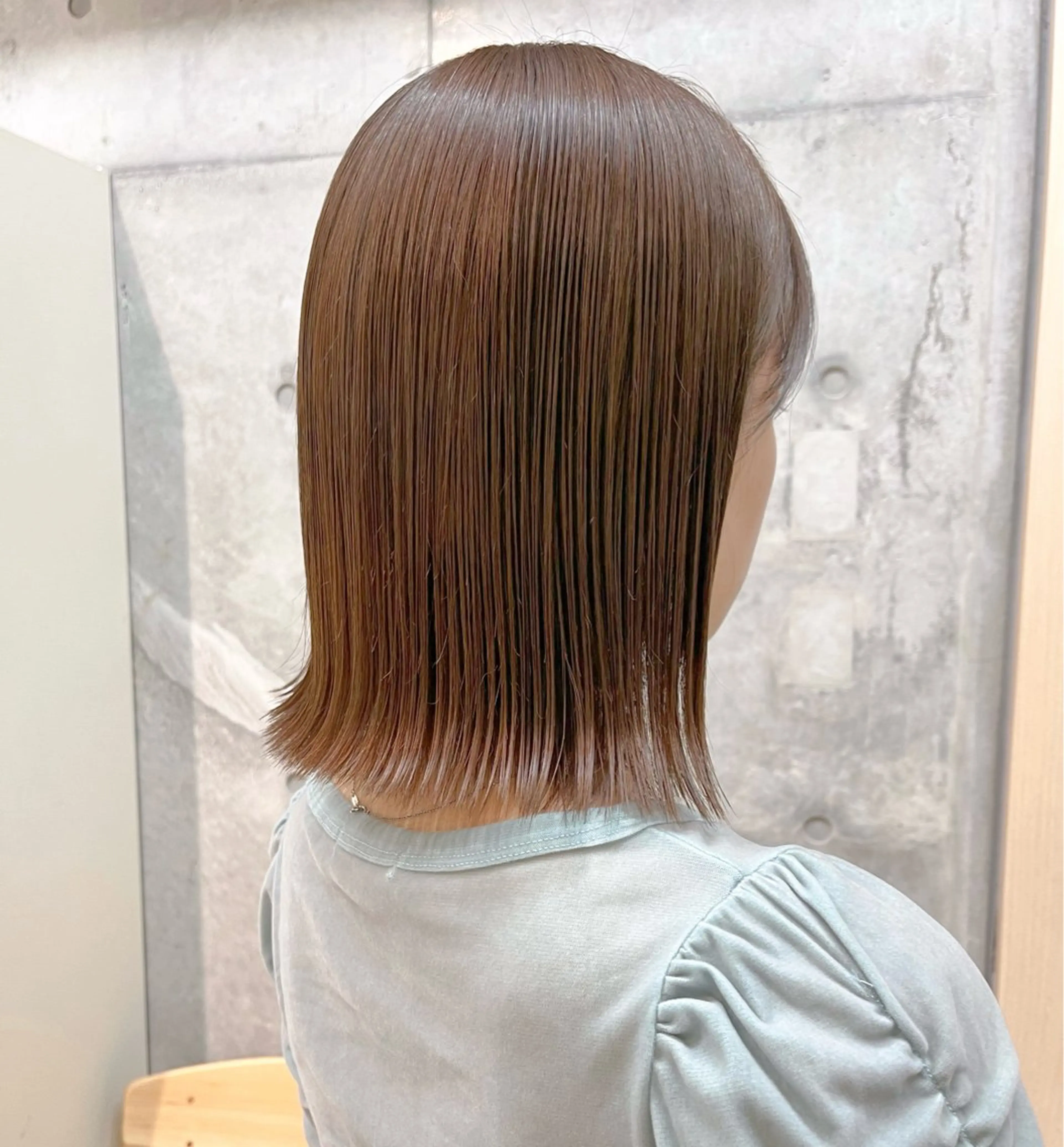 ミディアム カラー TOKYO BABE所属・アイブロウモデル 募集中🍒/北爪まゆのヘアスタイル