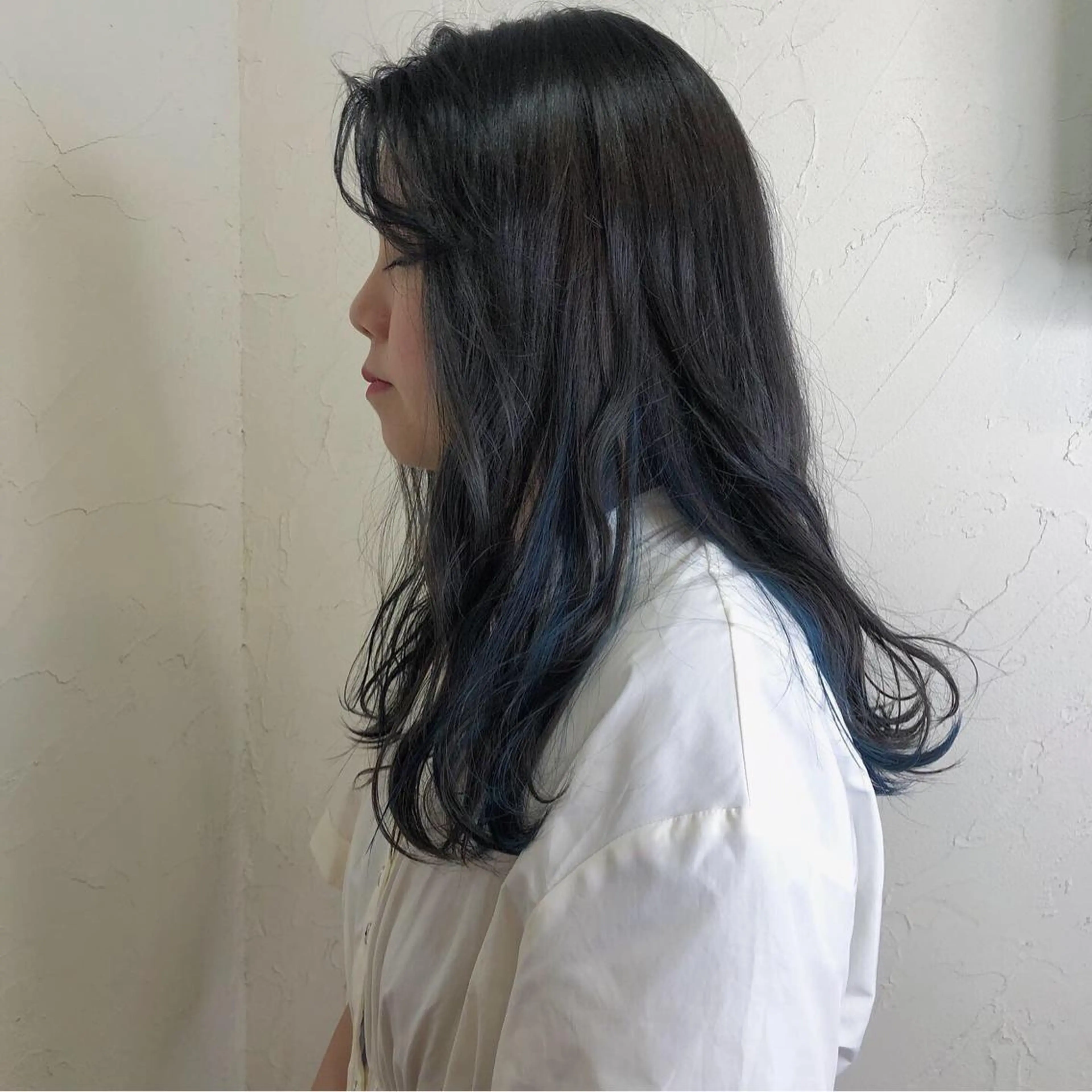 ロング カラー 久力琴音''透明感 カラー''アレンジのヘアスタイル