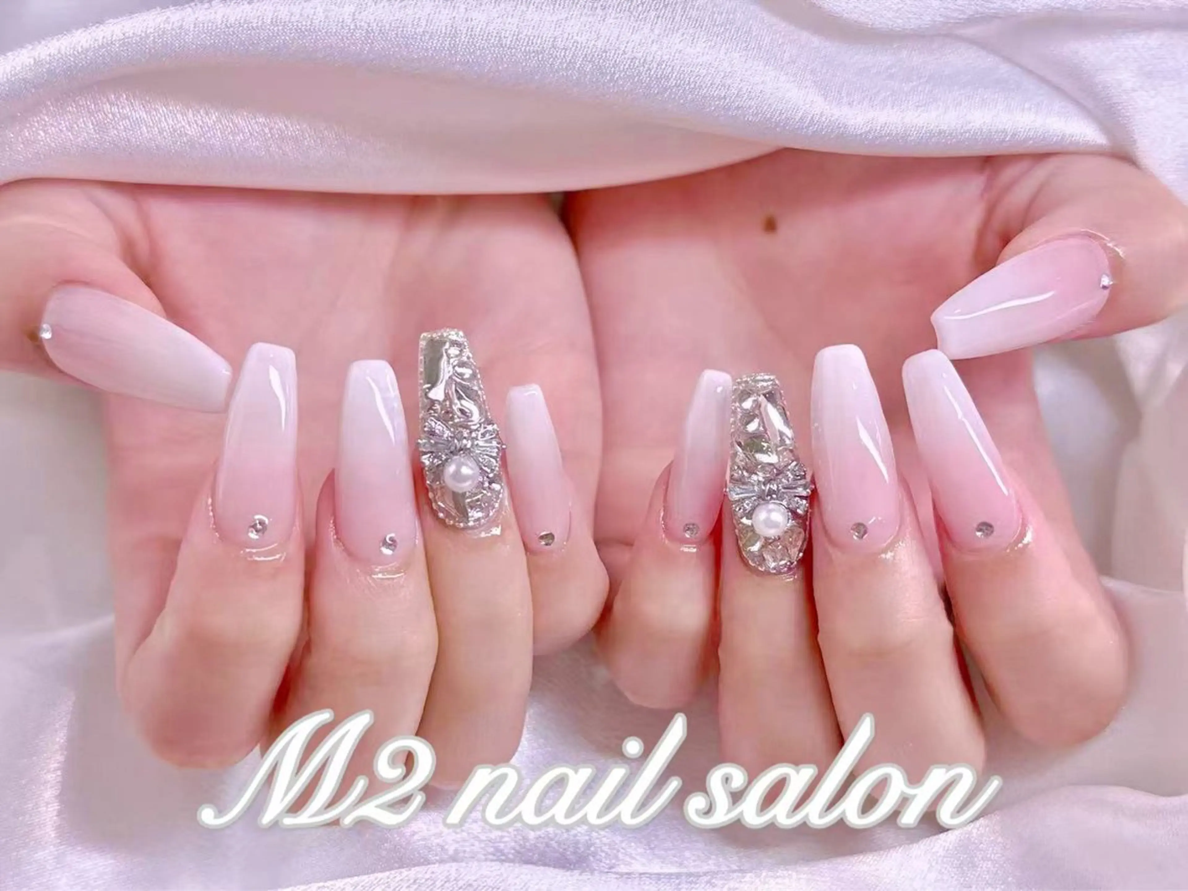 ネイル ハンドネイル 長さだし専門店 M2　rikaのネイルデザイン
