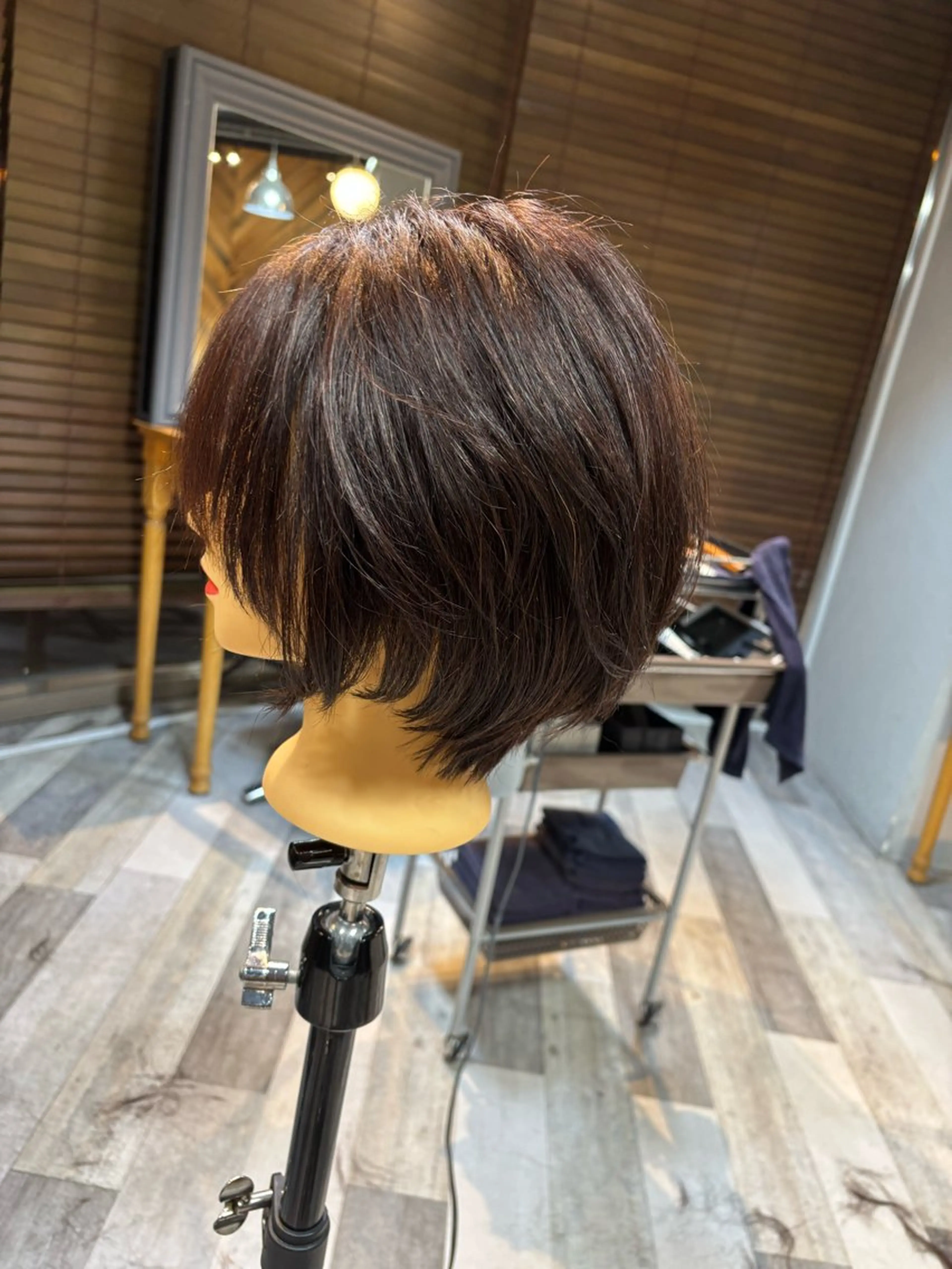 ショート ショートヘア 岡本樹一 🍁のヘアスタイル