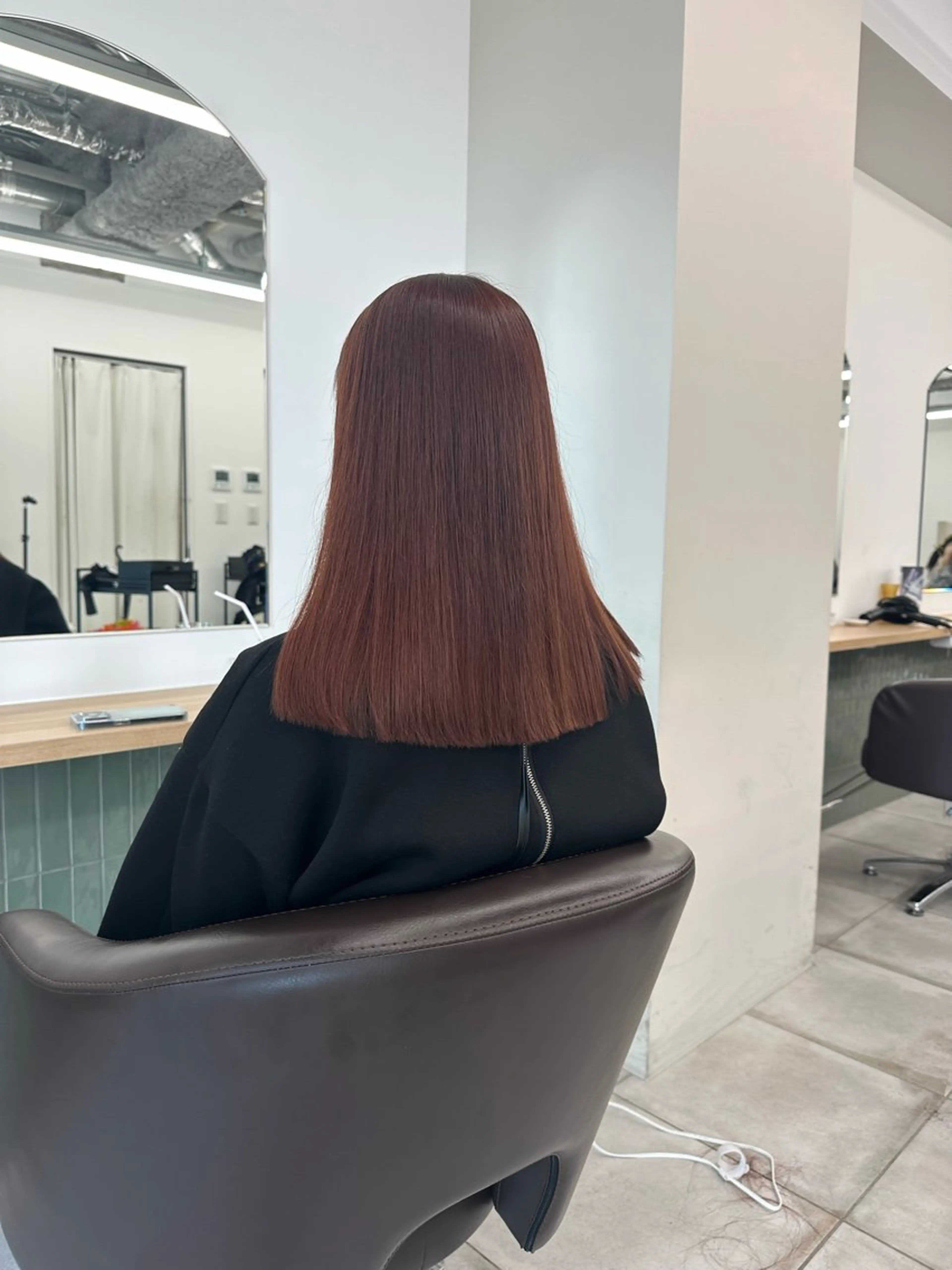 セミロング カラー キッズ オトナヘア🌸 harukaのヘアスタイル